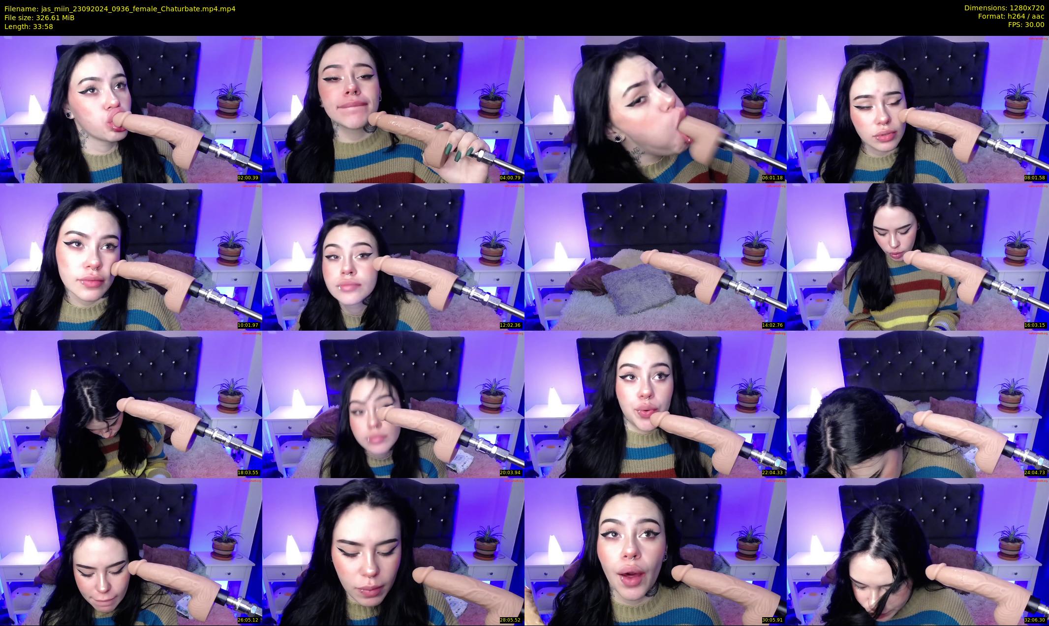jas_miin — 34 minute Chaturbate female cam show recording, 720p, Sep 23, 2024