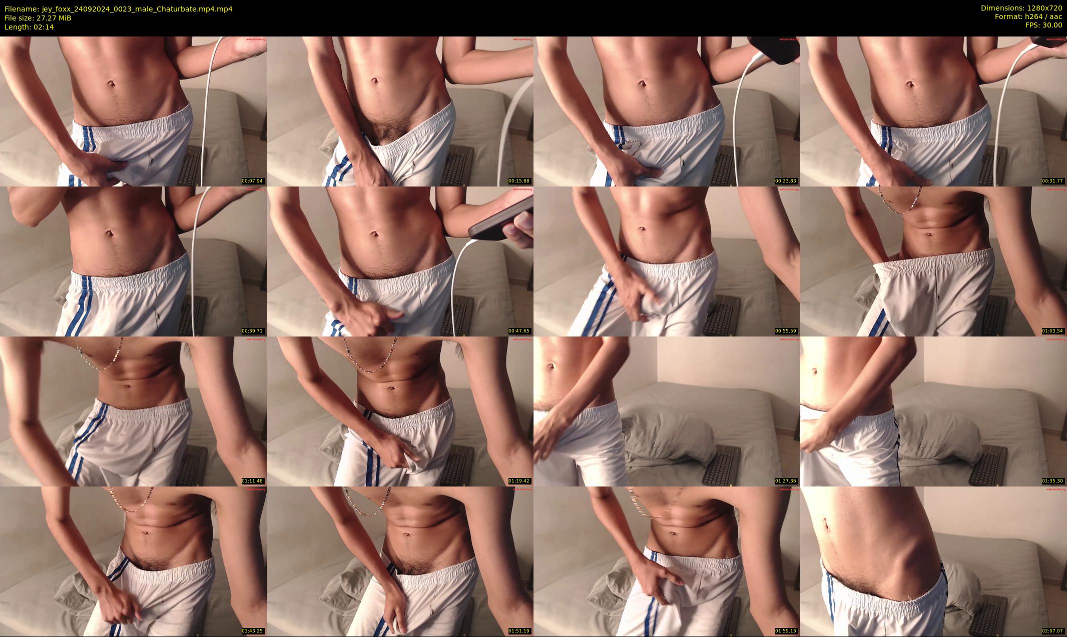 jey_foxx — 3 minute Chaturbate male cam show recording, 720p, Sep 24, 2024