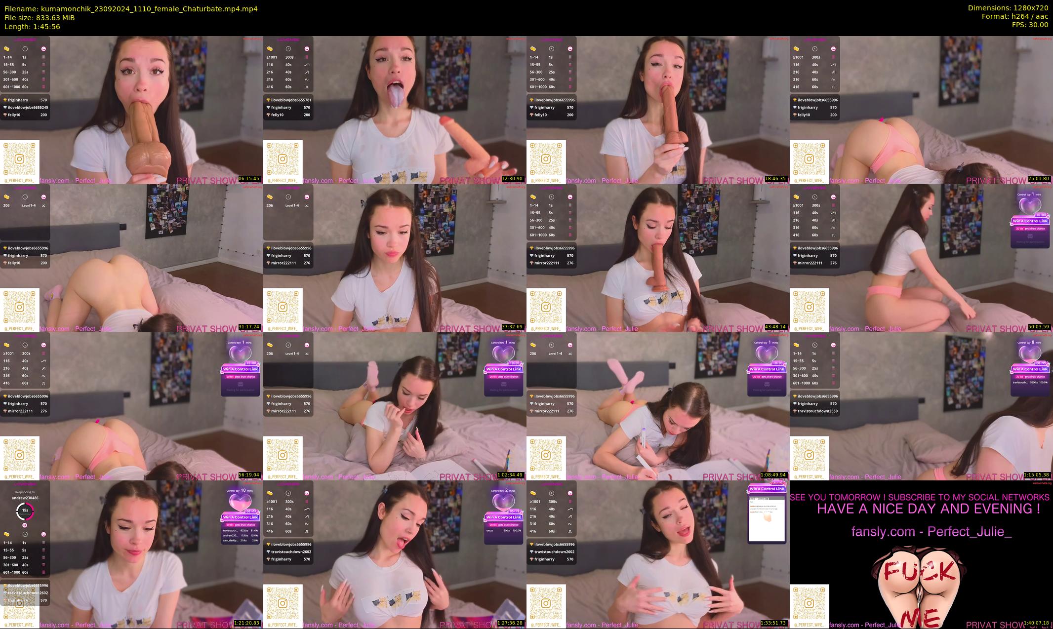 kumamonchik — 106 minute Chaturbate couple cam show recording, 720p, Sep 23, 2024