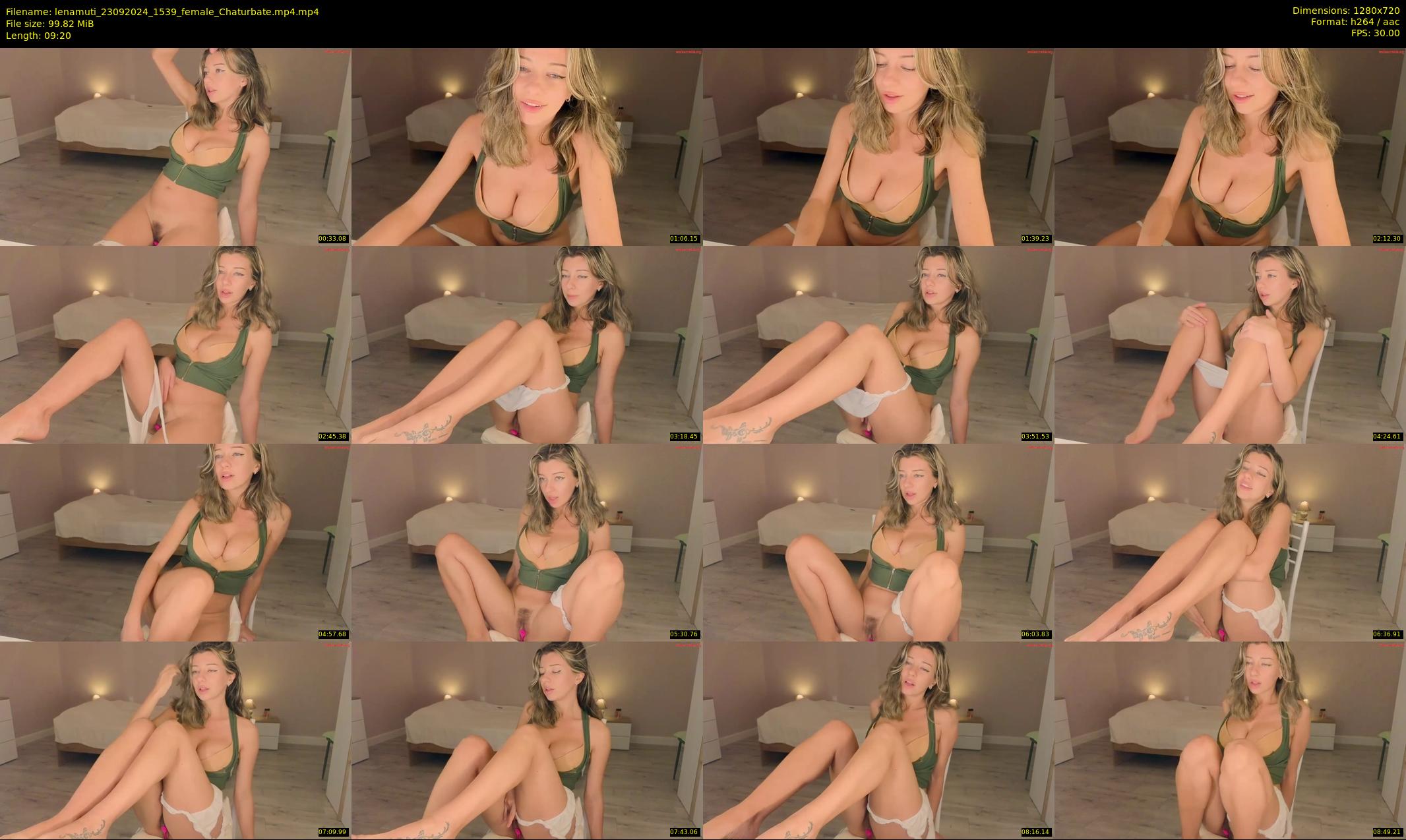 lenamuti — 10 minute Chaturbate female cam show recording, 720p, Sep 23, 2024