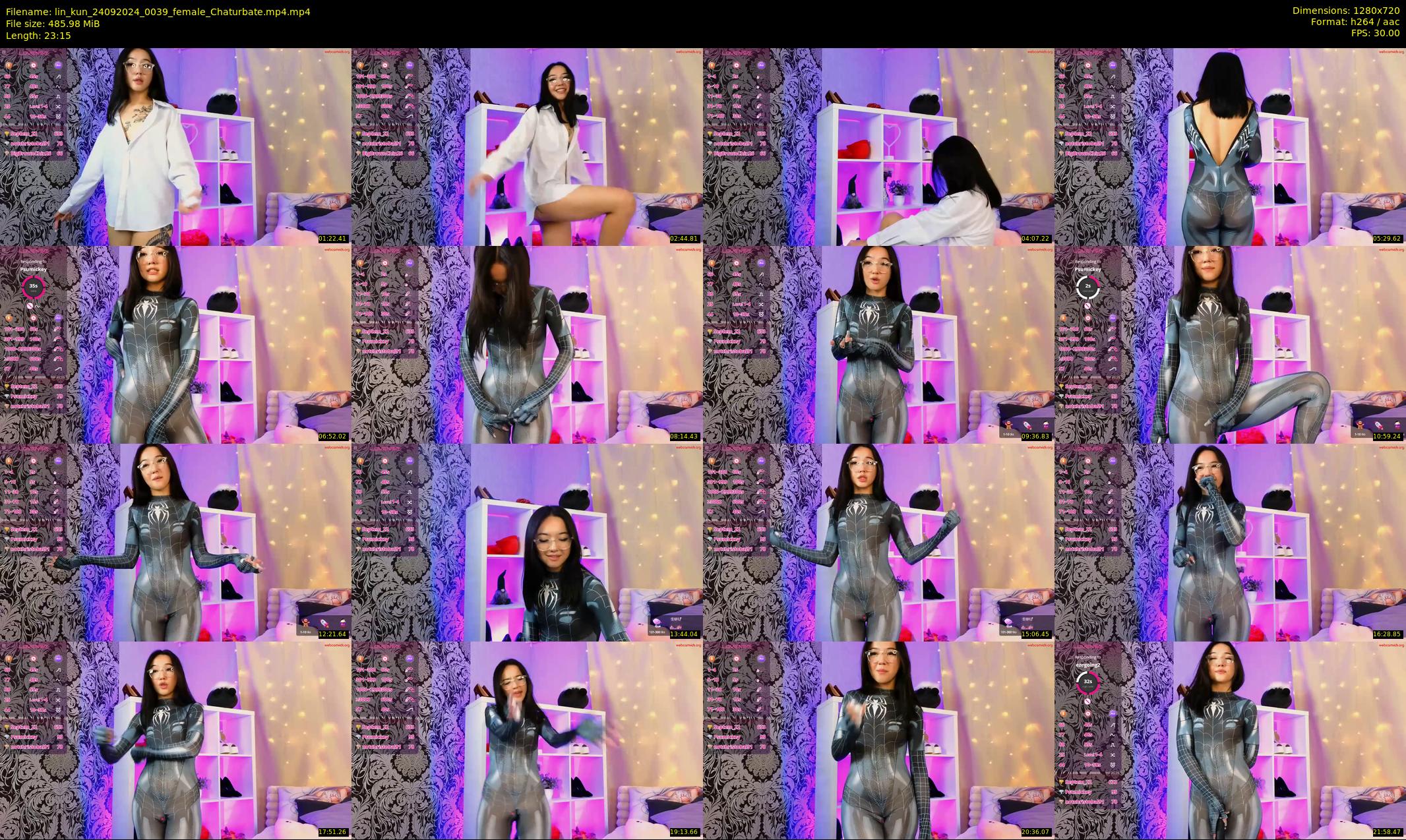 lin_kun — 24 minute Chaturbate female cam show recording, 720p, Sep 24, 2024