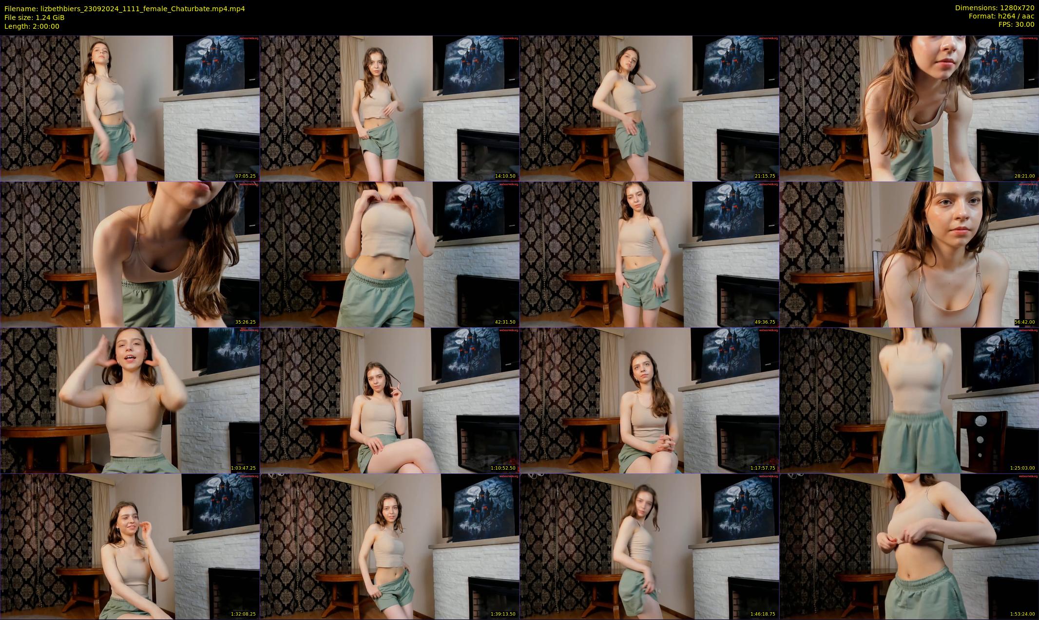 lizbethbiers — 120 minute Chaturbate female cam show recording, 720p, Sep 23, 2024