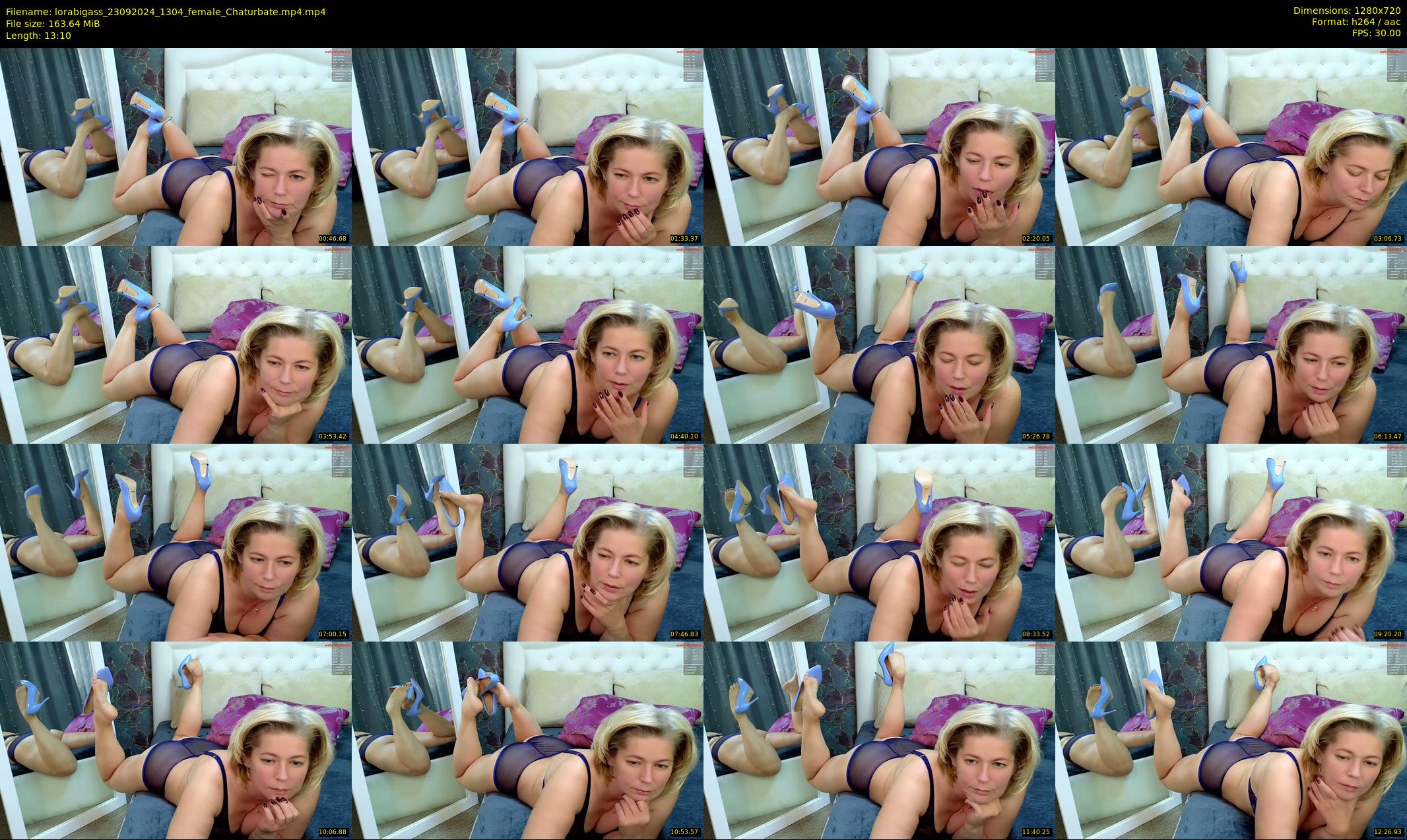 lorabigass — 14 minute Chaturbate female cam show recording, 720p, Sep 23, 2024