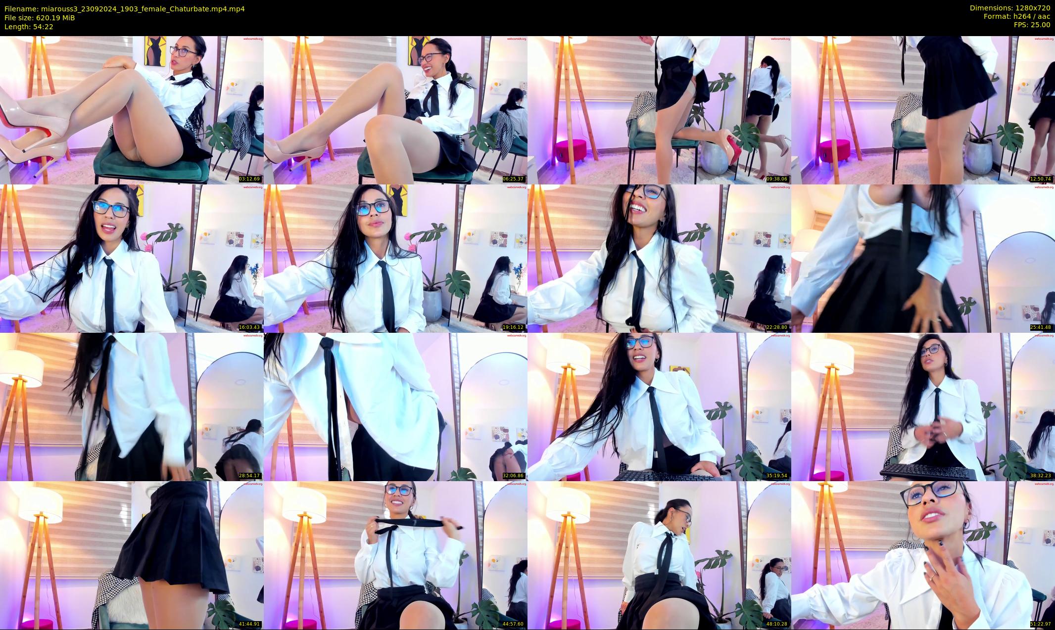miarouss3 — 55 minute Chaturbate female cam show recording, 720p, Sep 23, 2024