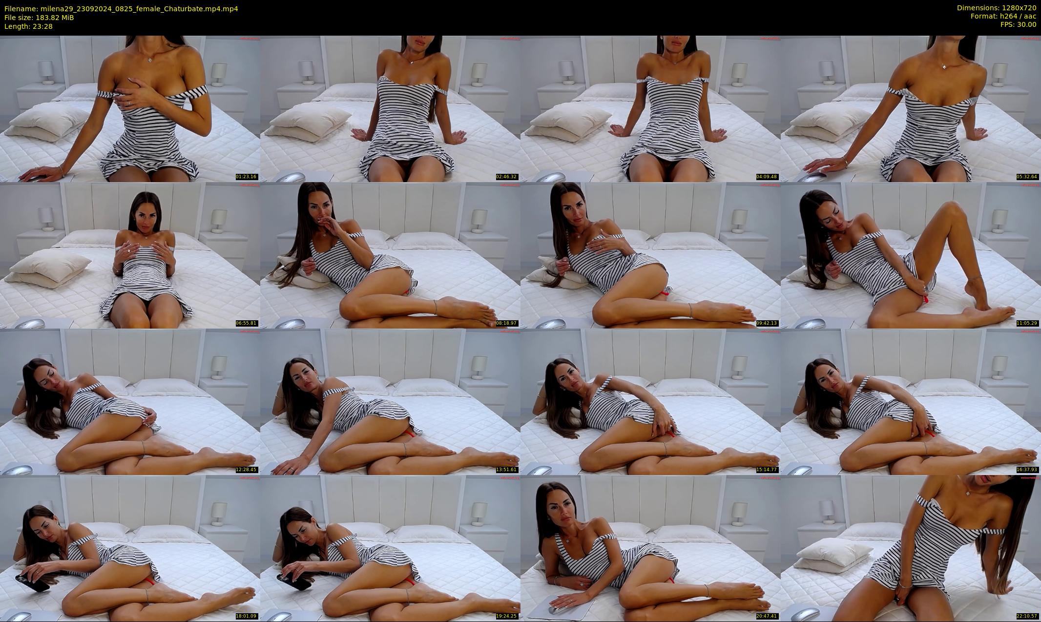 milena29 — 24 minute Chaturbate female cam show recording, 720p, Sep 23, 2024