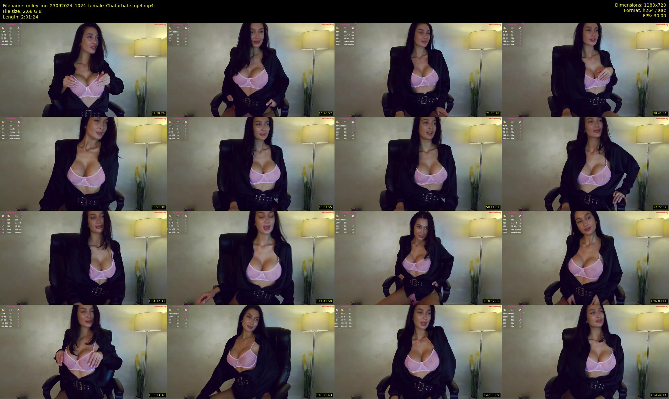 miley_me — 122 minute Chaturbate female cam show recording, 720p, Sep 23, 2024