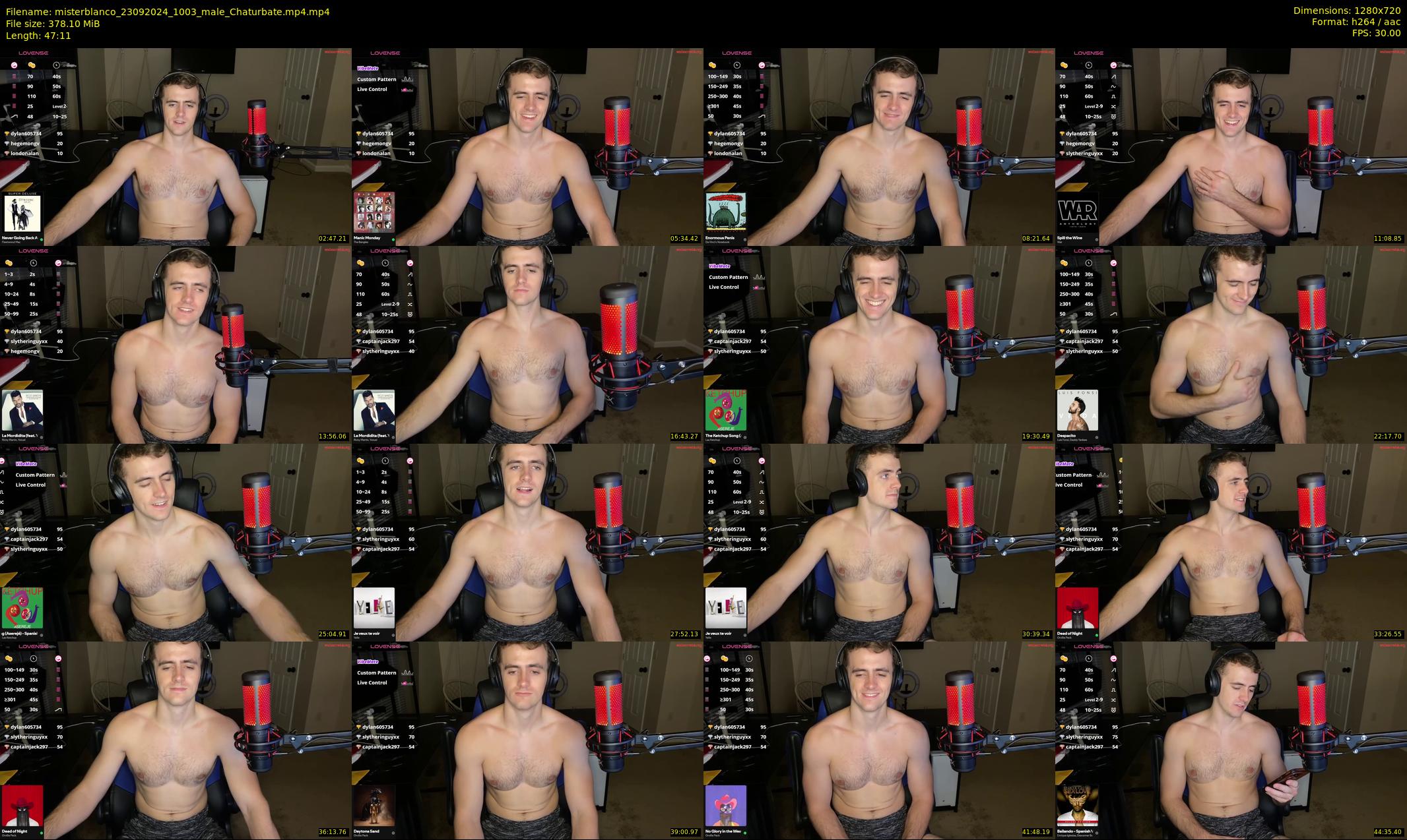 misterblanco — 48 minute Chaturbate male cam show recording, 720p, Sep 23, 2024