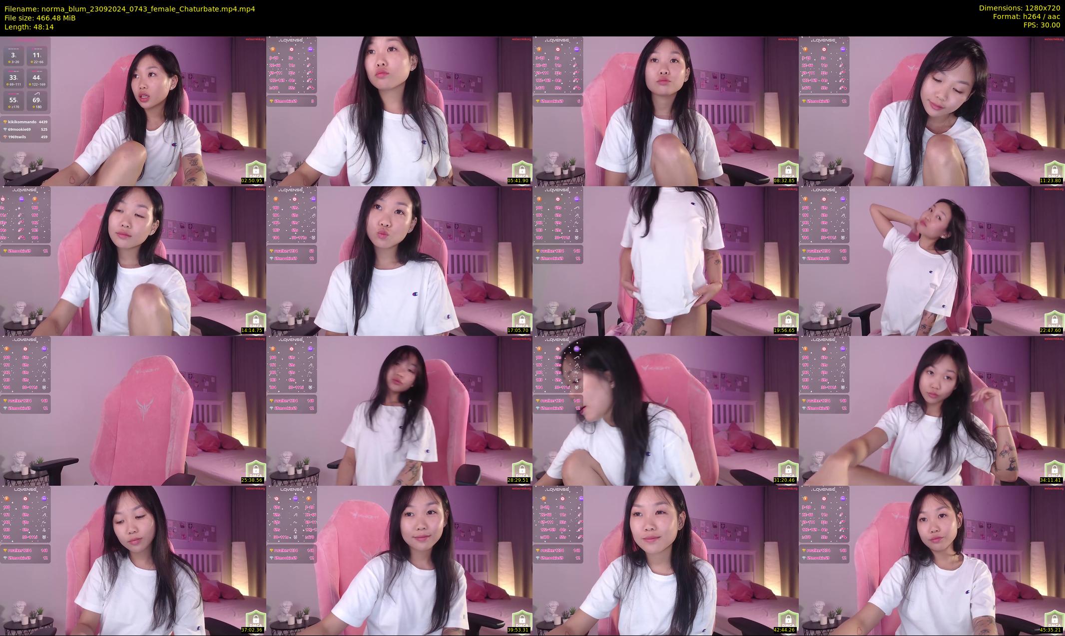 norma_blum — 49 minute Chaturbate female cam show recording, 720p, Sep 23, 2024