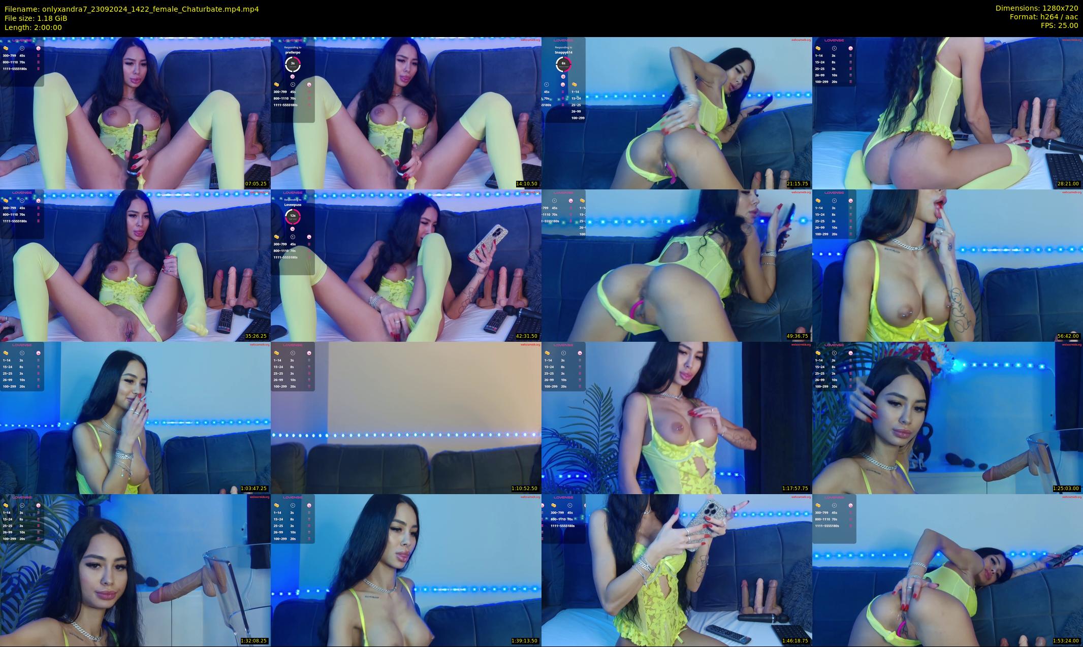 onlyxandra7 — 120 minute Chaturbate female cam show recording, 720p, Sep 23, 2024
