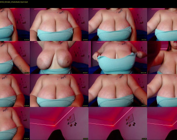rousrossell_4 — 25 minute Chaturbate female cam show recording, 720p, Sep 24, 2024