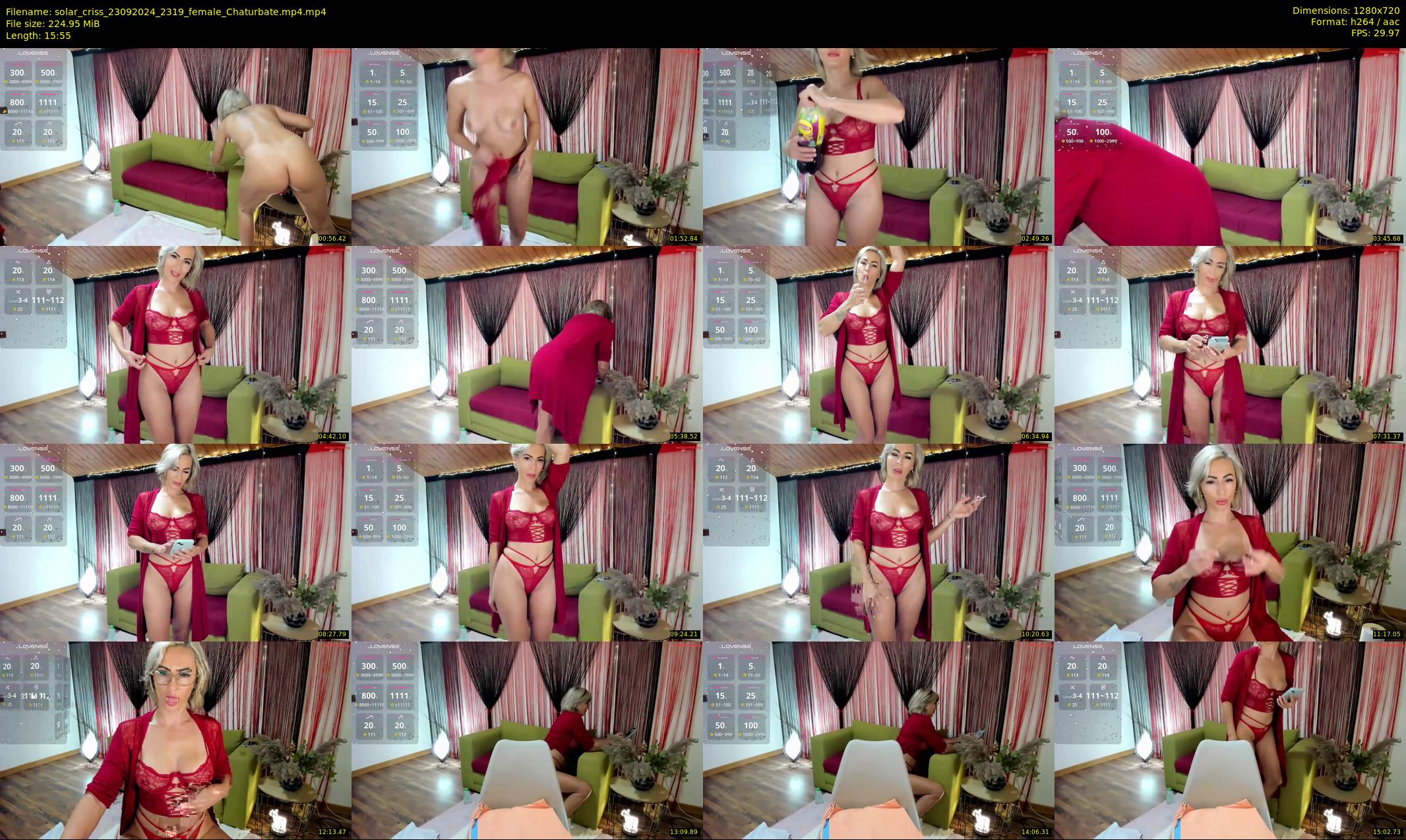 solar_criss — 16 minute Chaturbate female cam show recording, 720p, Sep 23, 2024