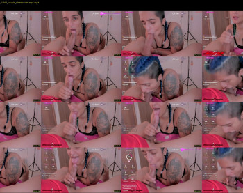 strong1couple — 8 minute Chaturbate couple cam show recording, 720p, Sep 23, 2024