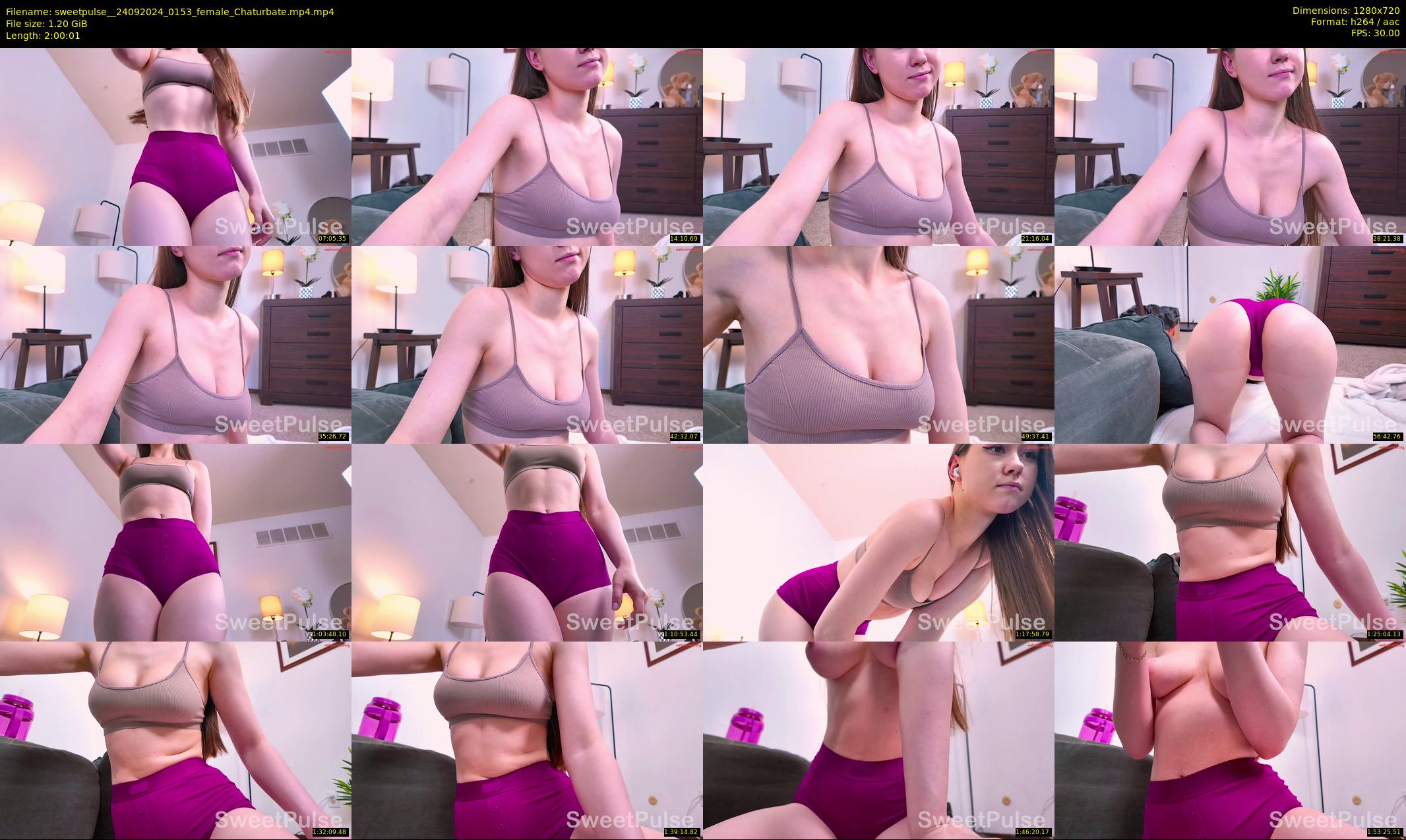 sweetpulse_ — 121 minute Chaturbate female cam show recording, 720p, Sep 24, 2024
