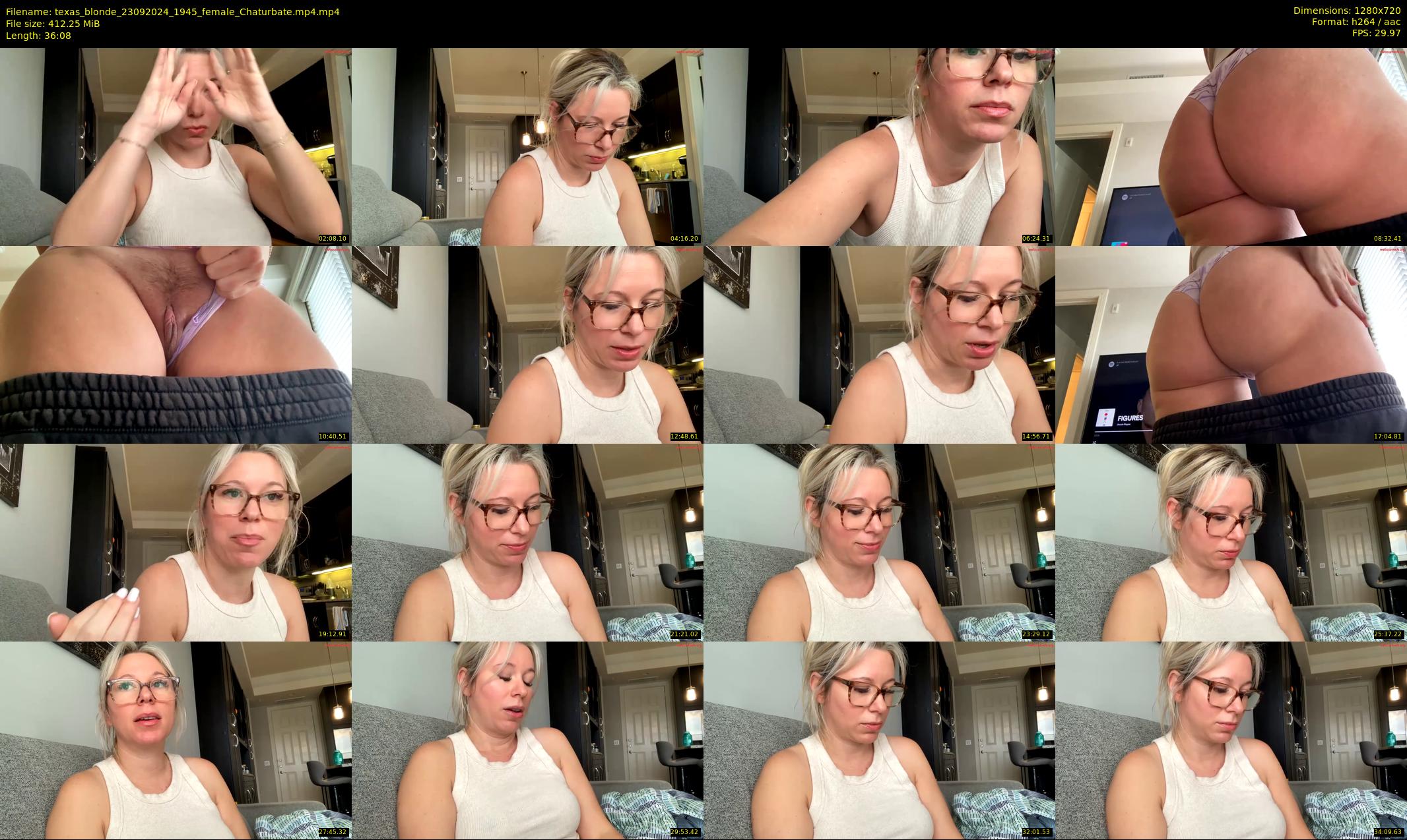texas_blonde — 37 minute Chaturbate female cam show recording, 720p, Sep 23, 2024
