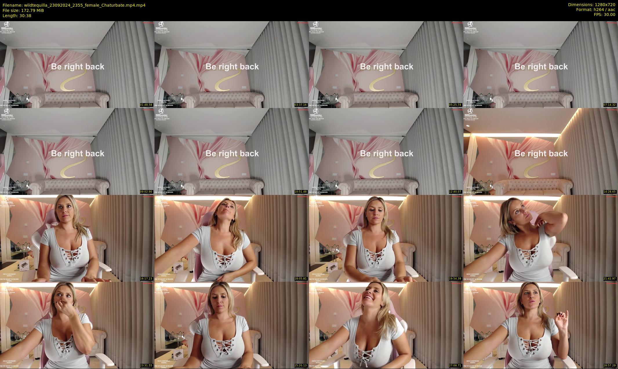 wildtequilla — 31 minute Chaturbate couple cam show recording, 720p, Sep 23, 2024