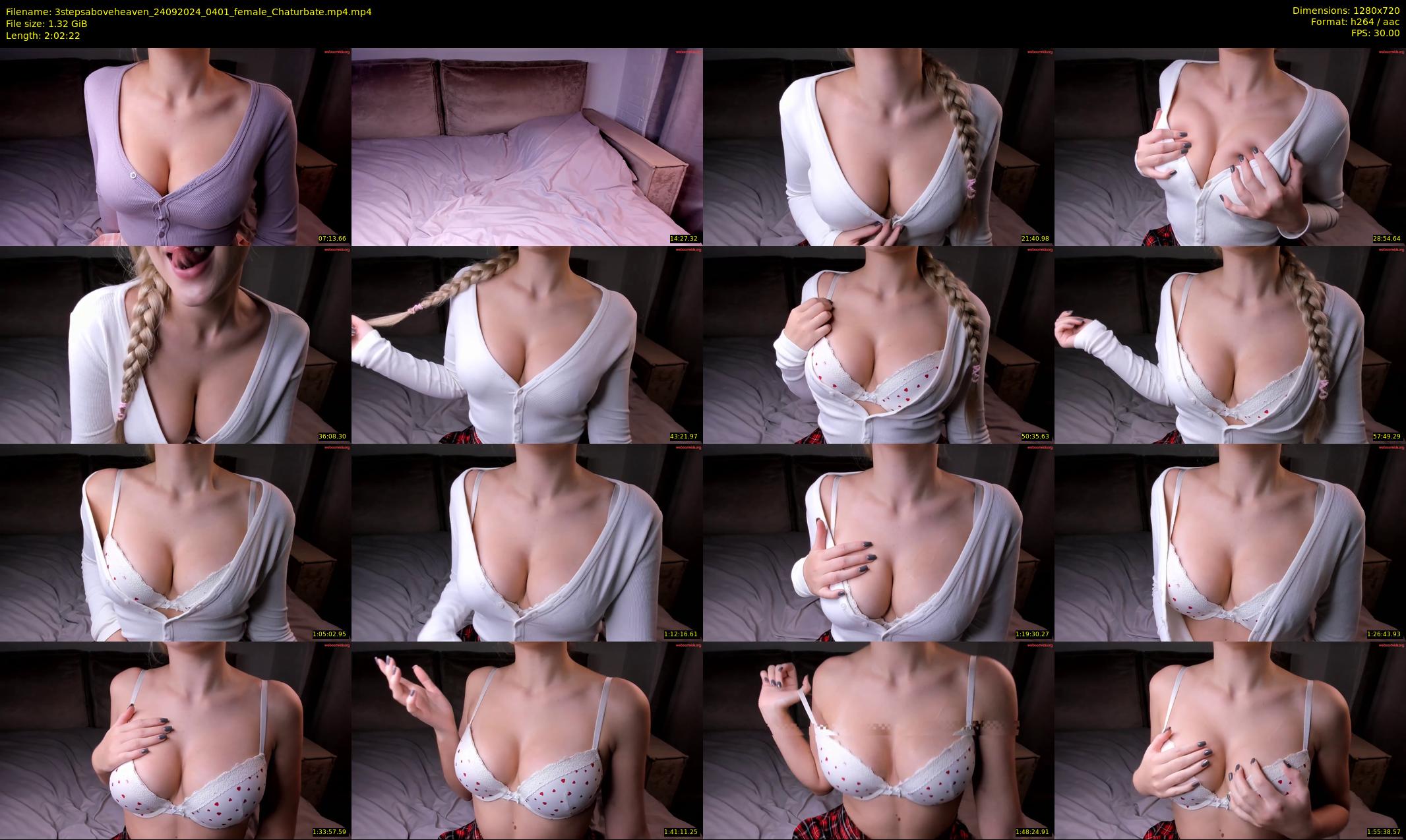 3stepsaboveheaven — 123 minute Chaturbate female cam show recording, 720p, Sep 24, 2024