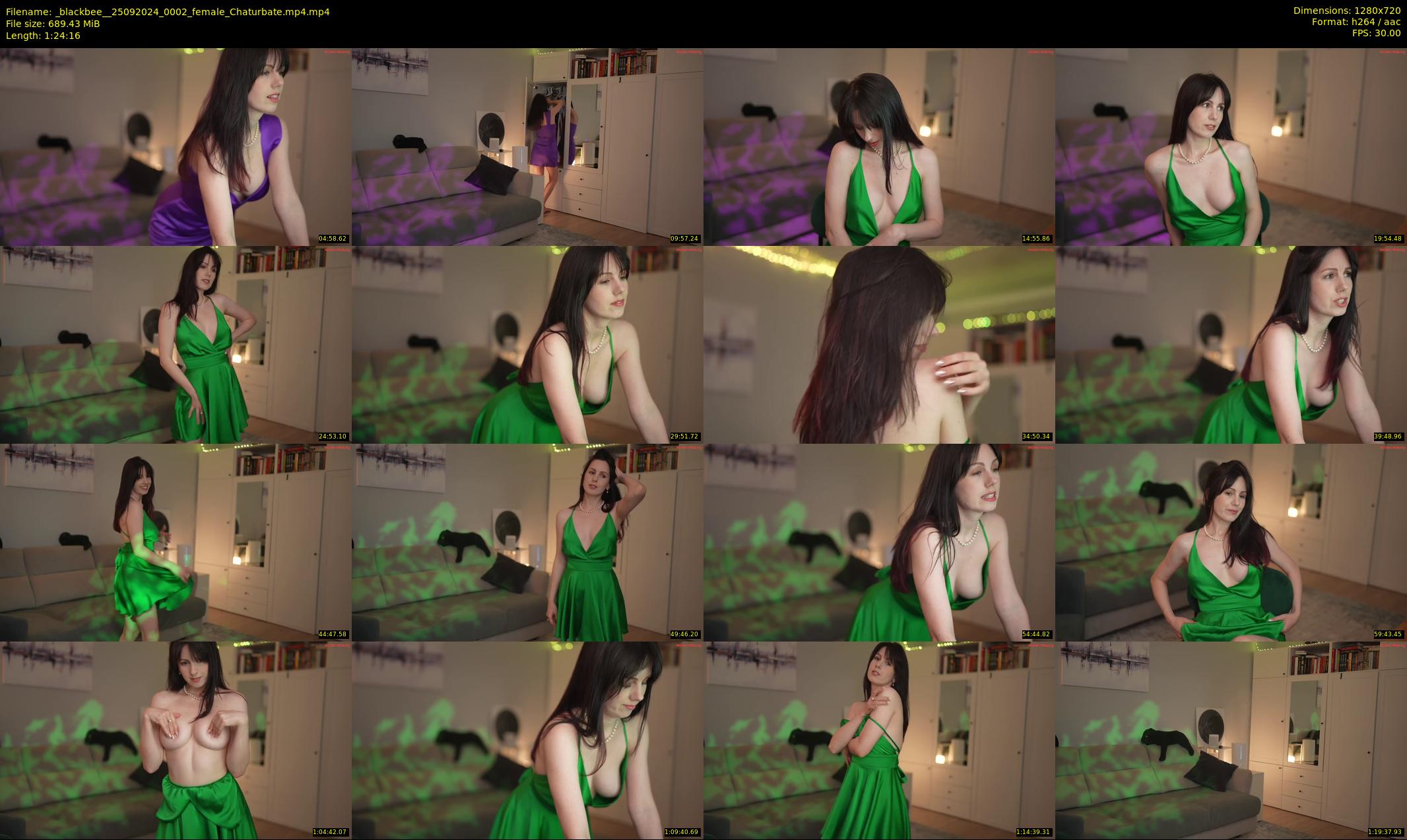 _blackbee_ — 85 minute Chaturbate female cam show recording, 720p, Sep 25, 2024