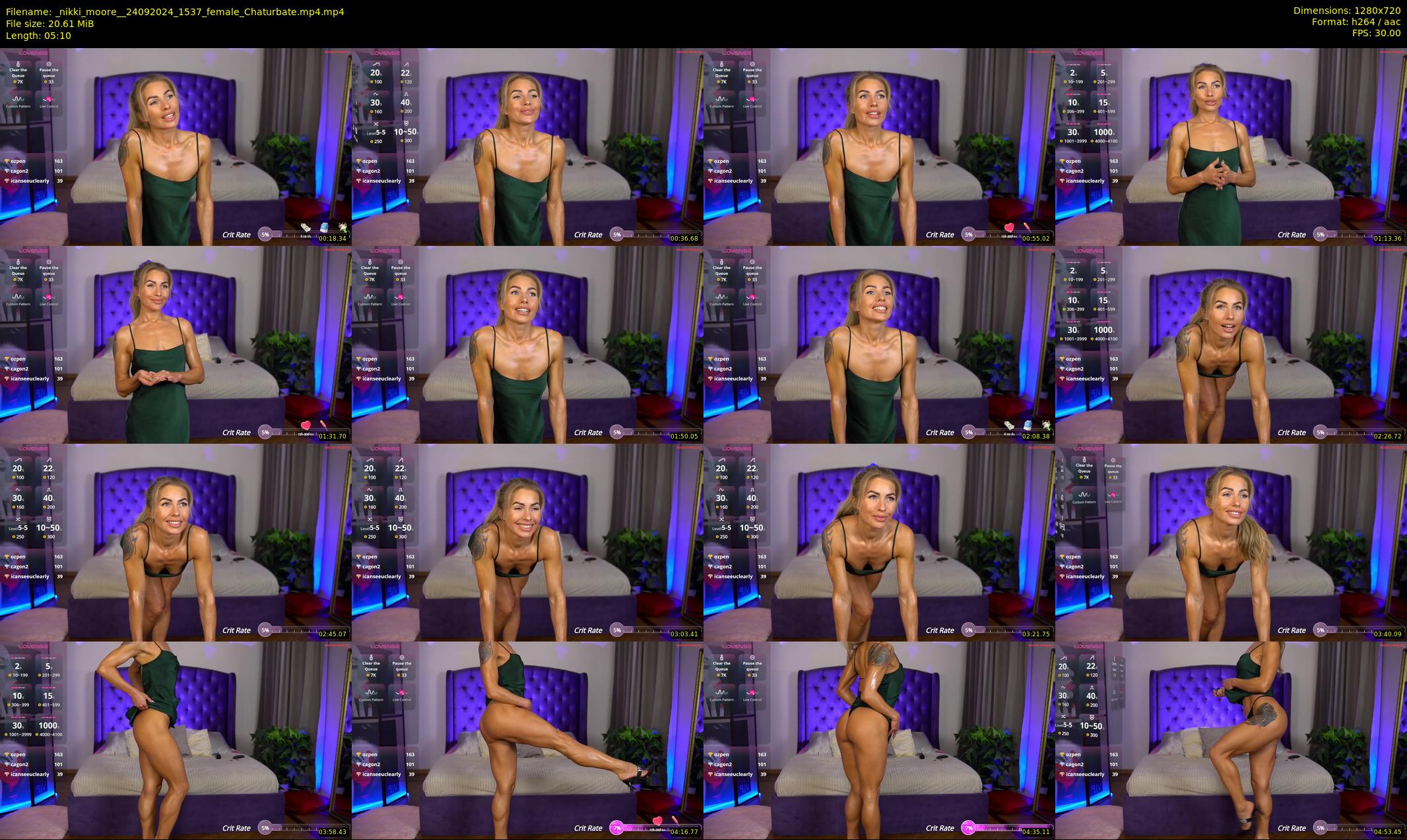 _nikki_moore_ — 6 minute Chaturbate female cam show recording, 720p, Sep 24, 2024
