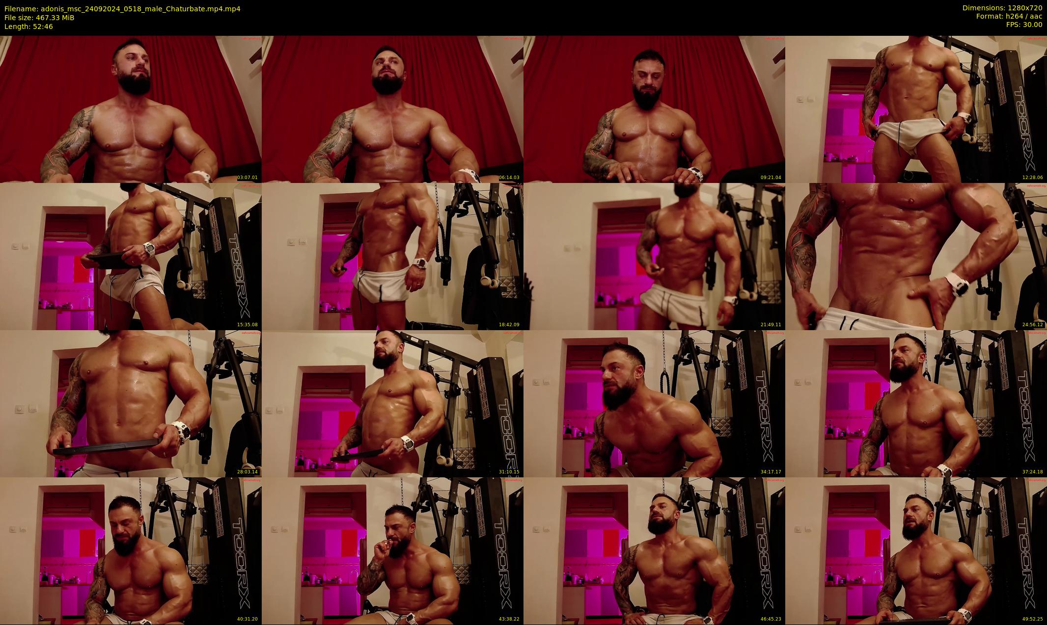 adonis_msc — 53 minute Chaturbate male cam show recording, 720p, Sep 24, 2024