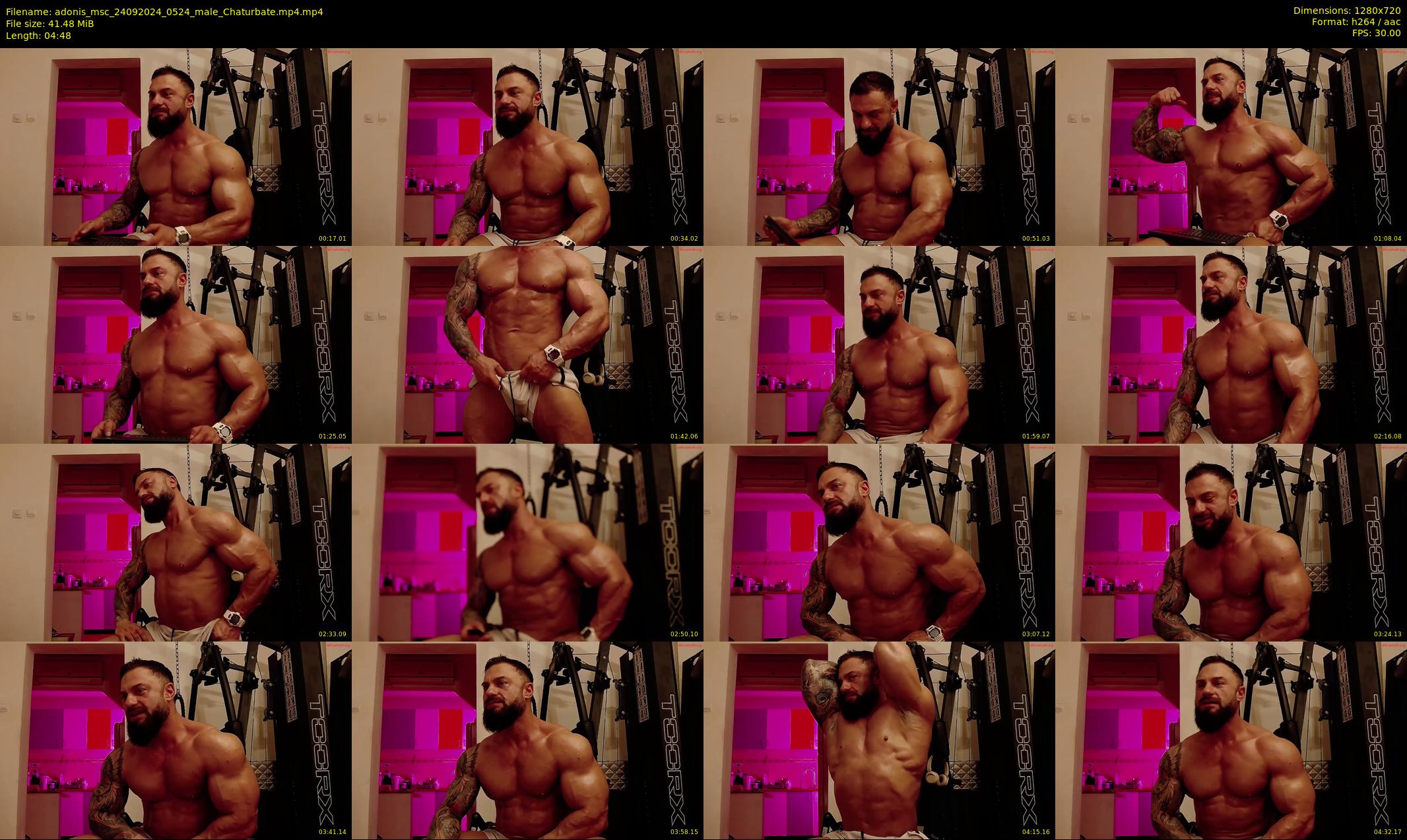 adonis_msc — 5 minute Chaturbate male cam show recording, 720p, Sep 24, 2024