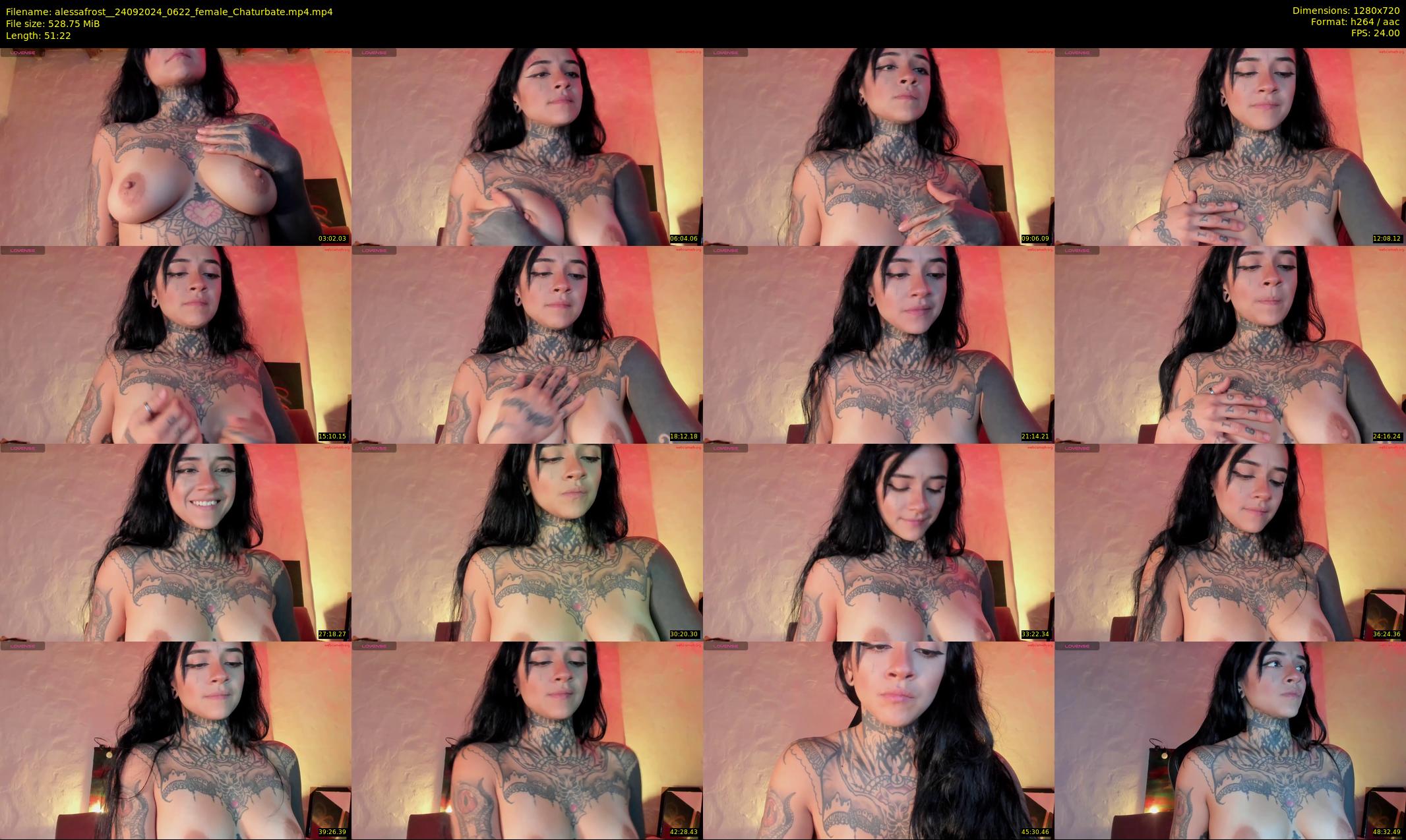 alessafrost_ — 52 minute Chaturbate female cam show recording, 720p, Sep 24, 2024