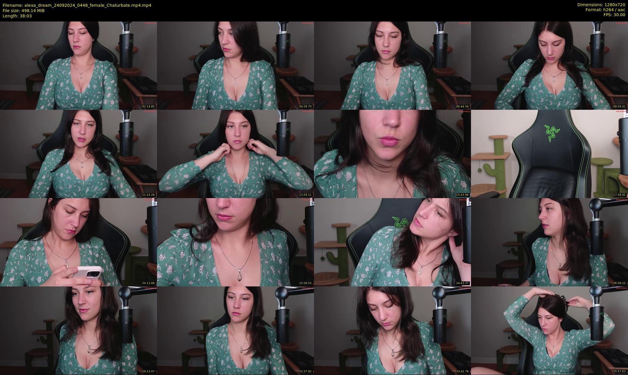 alexa_dream — 39 minute Chaturbate female cam show recording, 720p, Sep 24, 2024