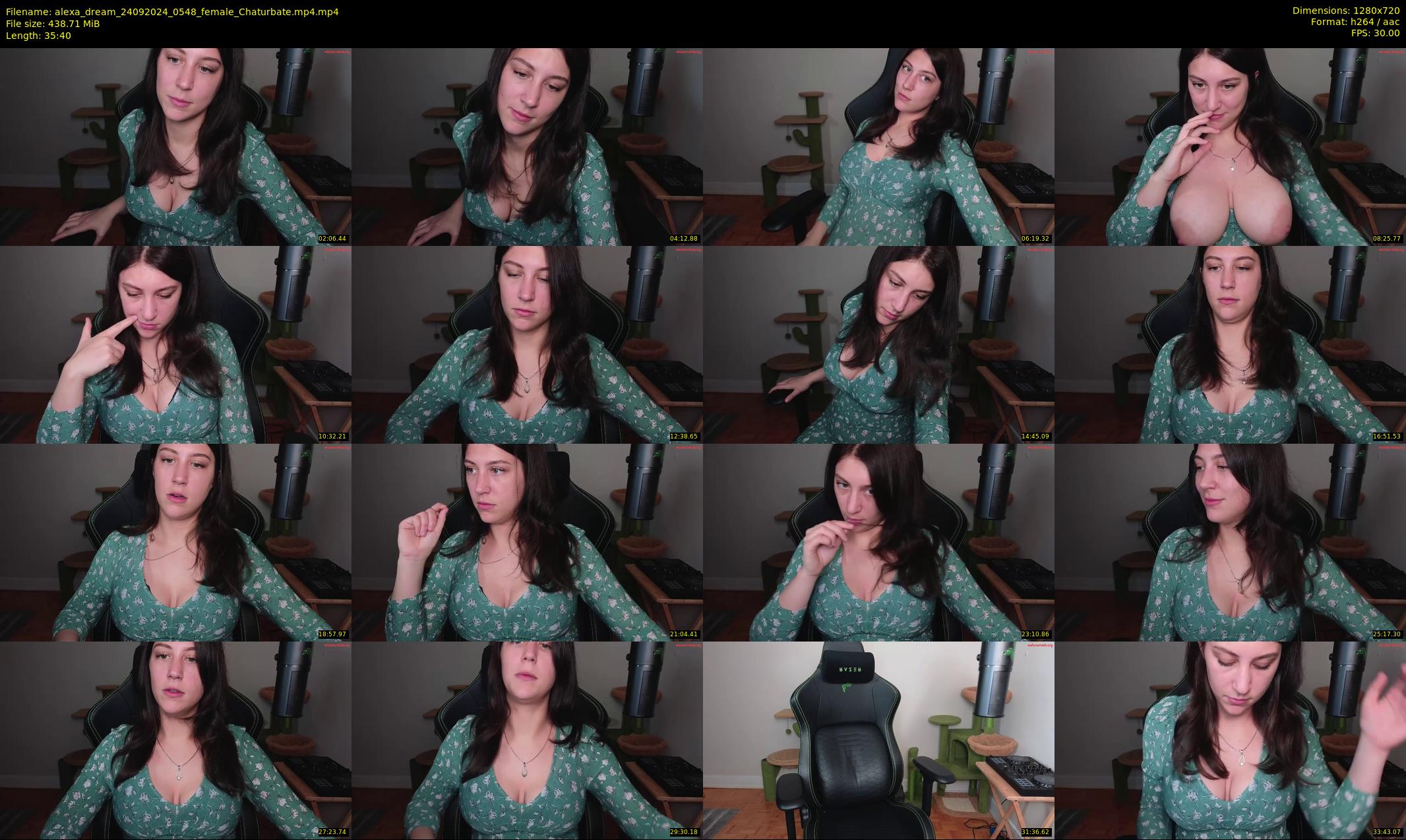 alexa_dream — 36 minute Chaturbate female cam show recording, 720p, Sep 24, 2024