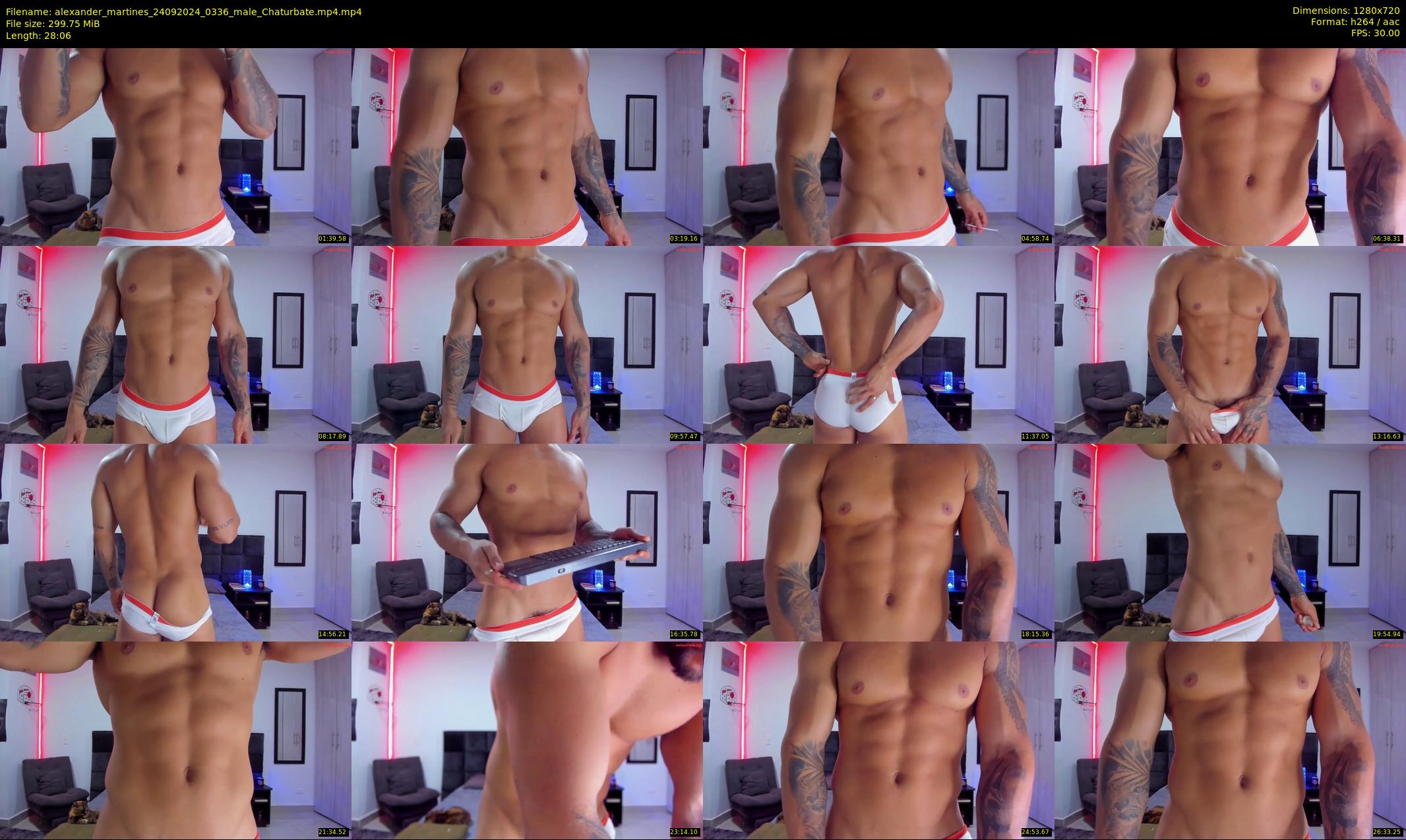 alexander_martines — 29 minute Chaturbate male cam show recording, 720p, Sep 24, 2024