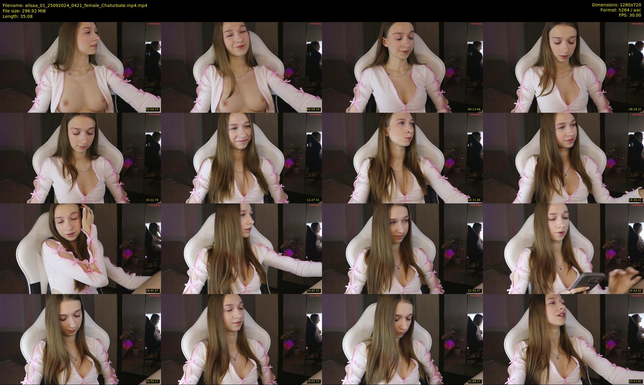 alisaa_01 — 36 minute Chaturbate female cam show recording, 720p, Sep 25, 2024