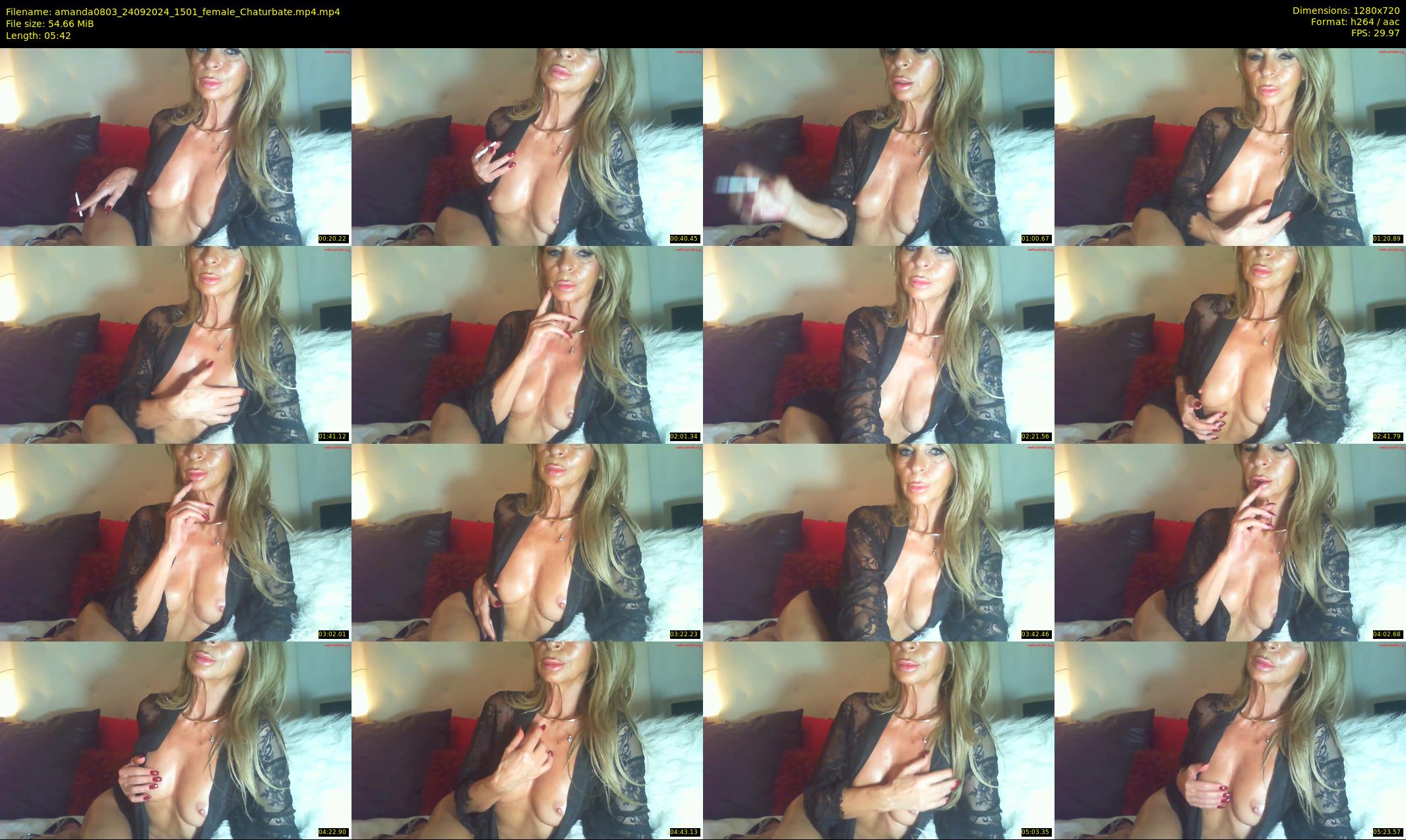 amanda0803 — 6 minute Chaturbate female cam show recording, 720p, Sep 24, 2024