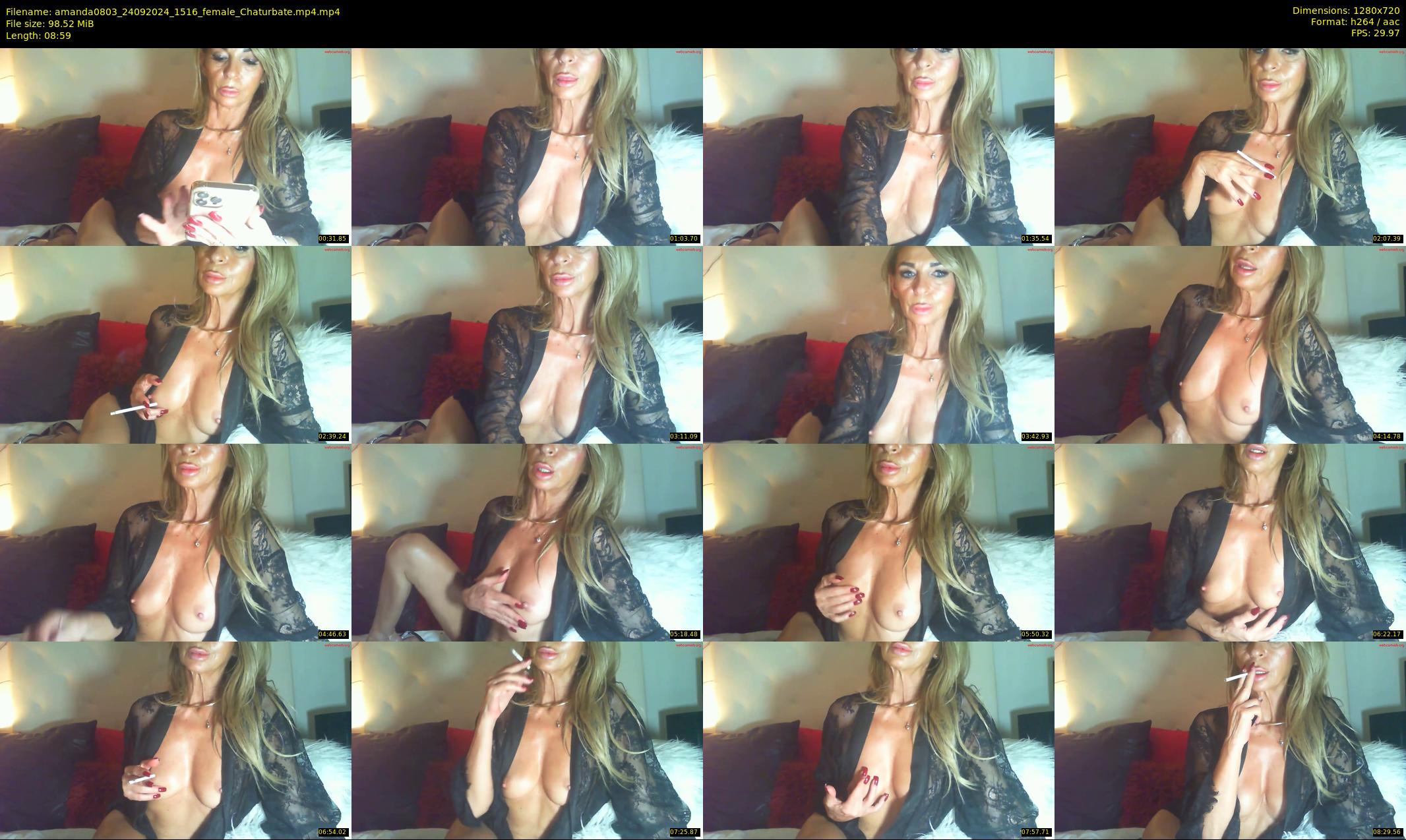 amanda0803 — 9 minute Chaturbate female cam show recording, 720p, Sep 24, 2024