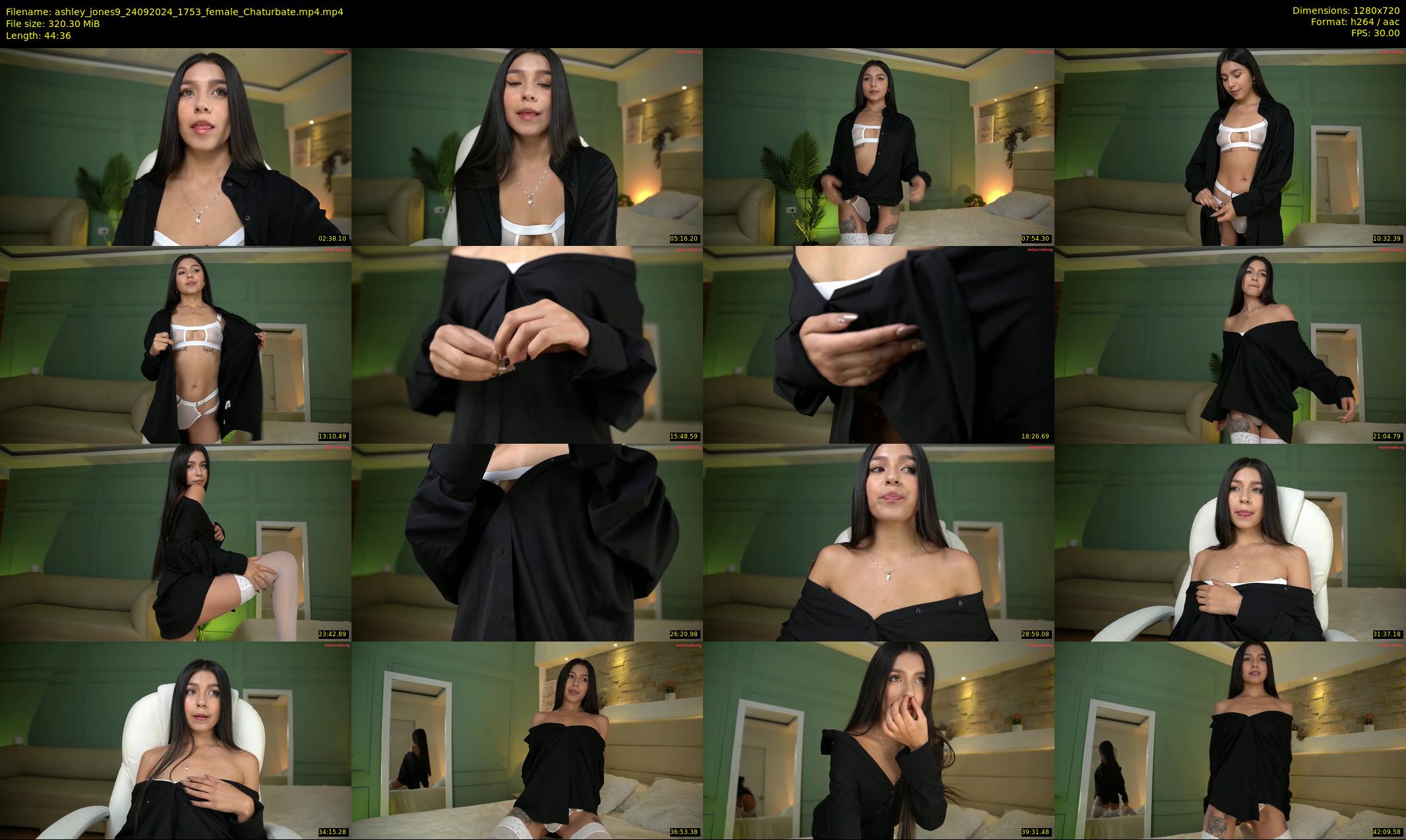 ashley_jones9 — 45 minute Chaturbate female cam show recording, 720p, Sep 24, 2024