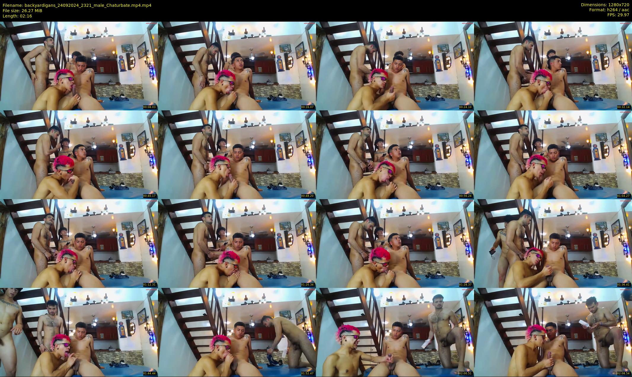 backyardigans — 3 minute Chaturbate male cam show recording, 720p, Sep 24, 2024