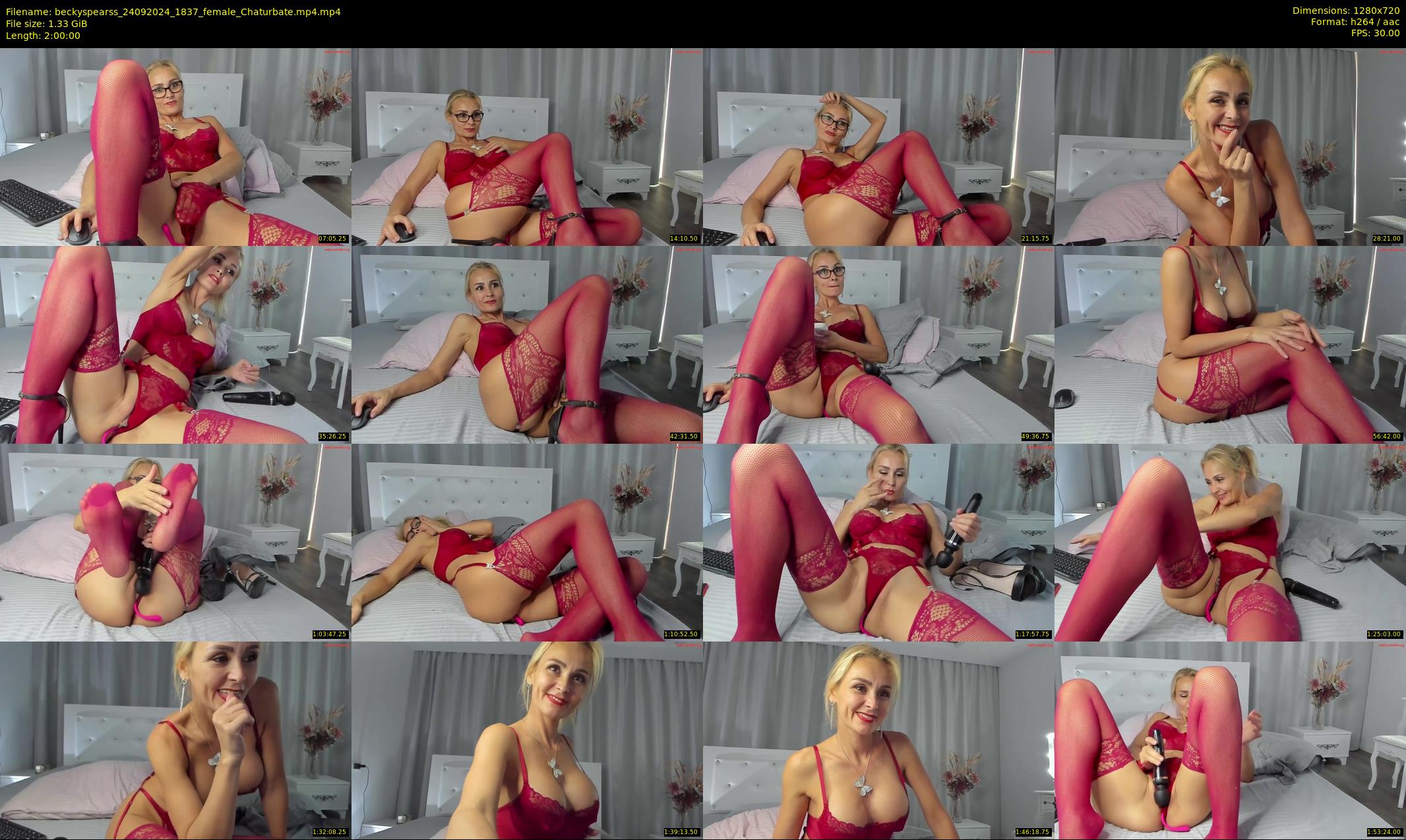 beckyspearss — 120 minute Chaturbate female cam show recording, 720p, Sep 24, 2024