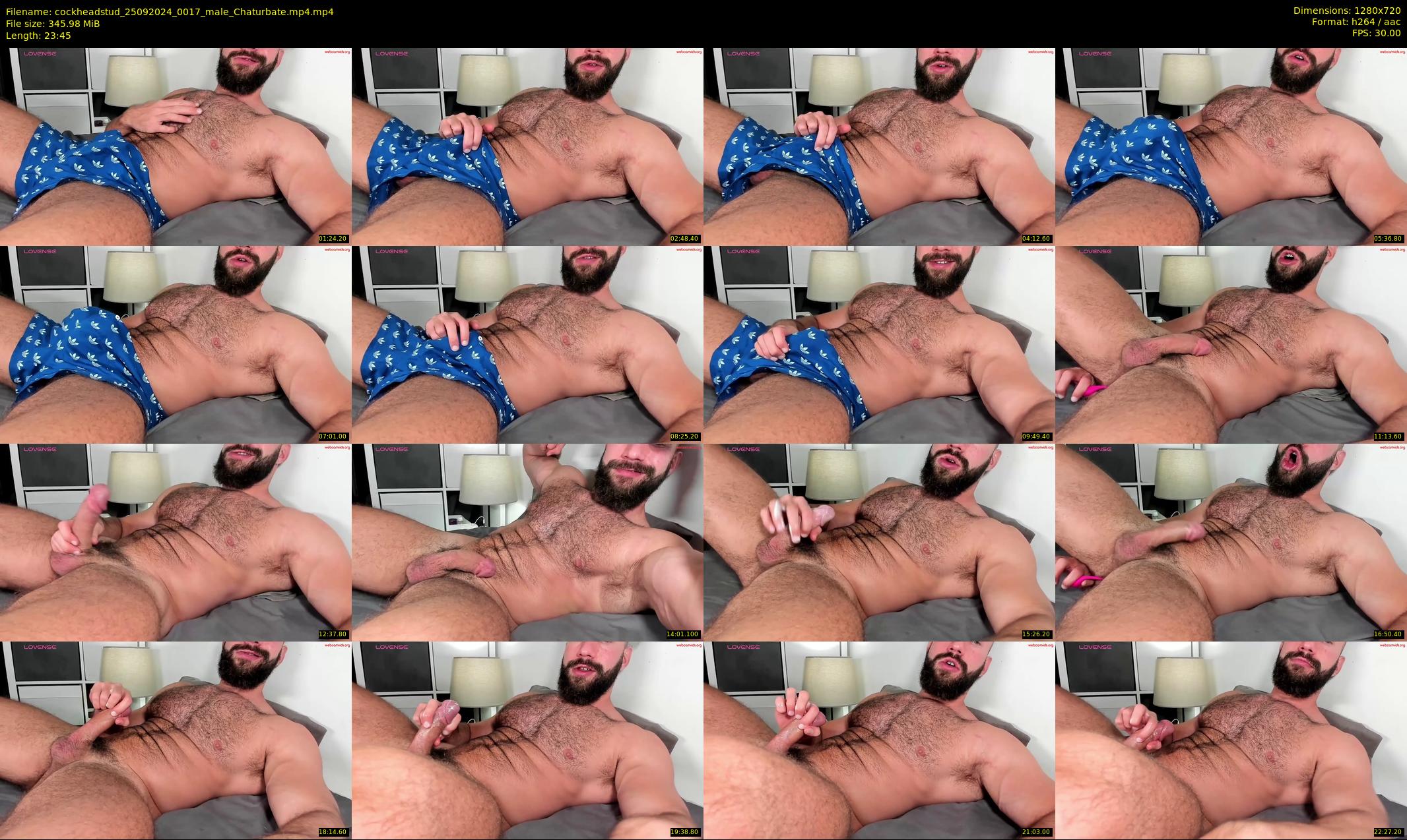 cockheadstud — 24 minute Chaturbate male cam show recording, 720p, Sep 25, 2024
