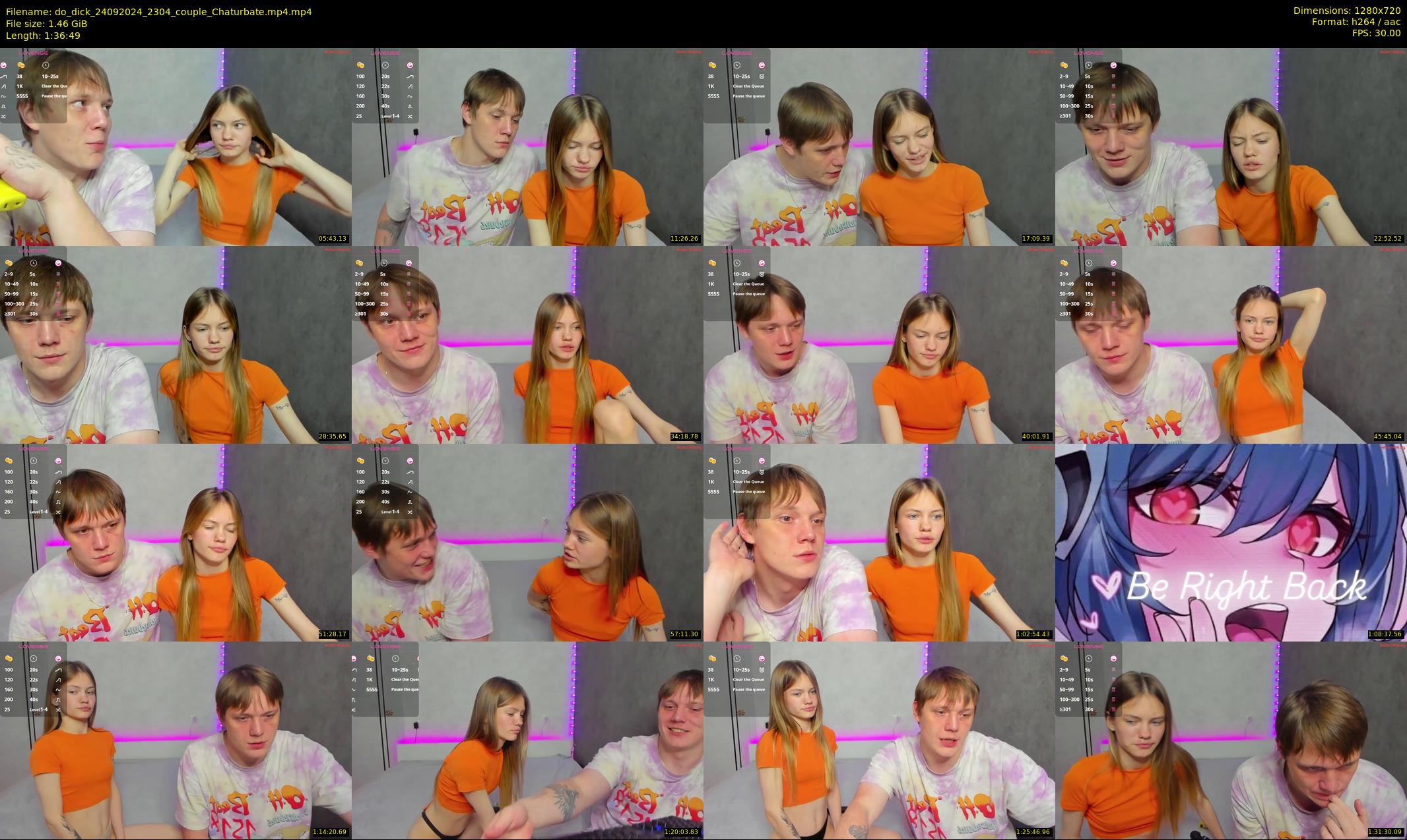 do_dick — 97 minute Chaturbate couple cam show recording, 720p, Sep 24, 2024