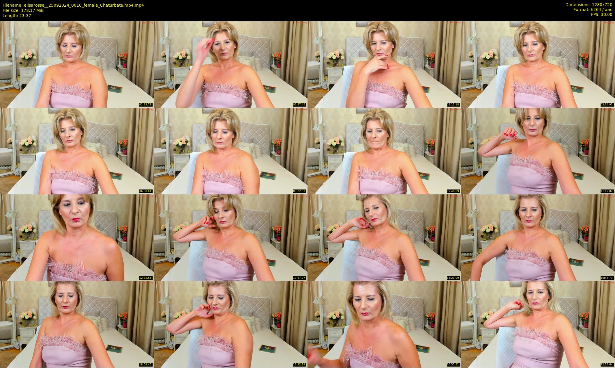 elisarosse_ — 24 minute Chaturbate female cam show recording, 720p, Sep 25, 2024