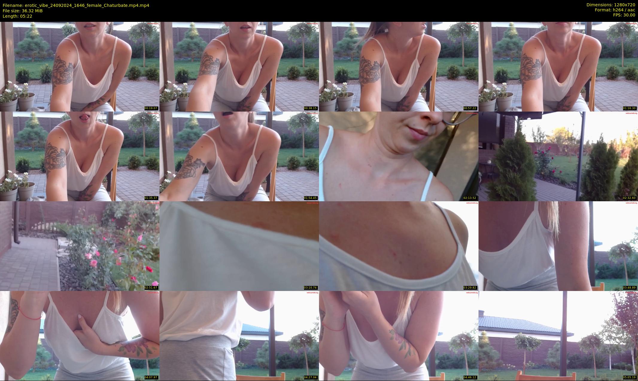 erotic_vibe — 6 minute Chaturbate female cam show recording, 720p, Sep 24, 2024