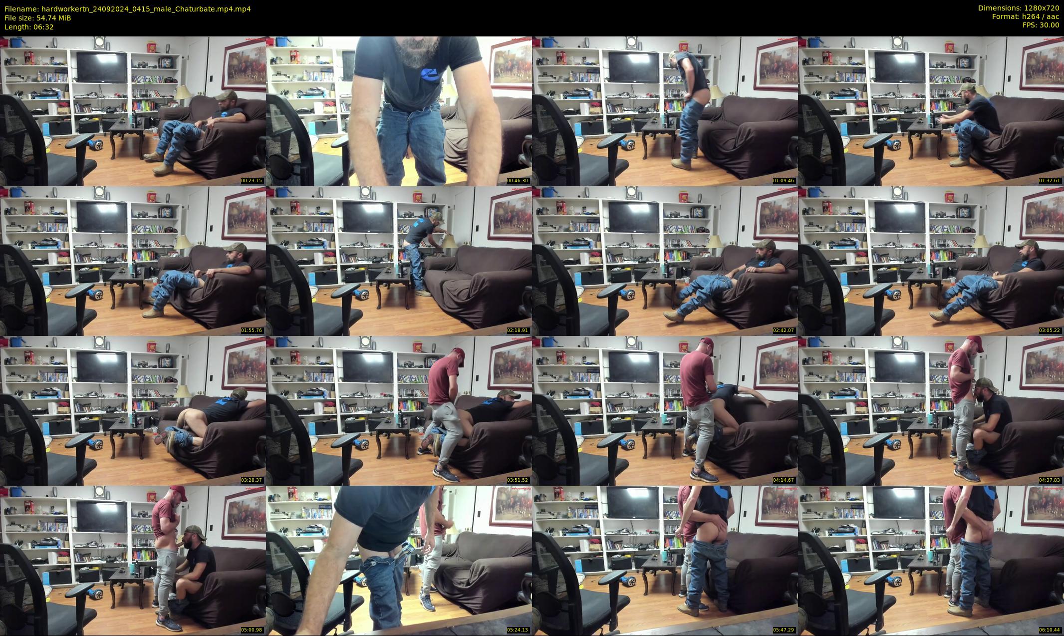 hardworkertn — 7 minute Chaturbate male cam show recording, 720p, Sep 24, 2024