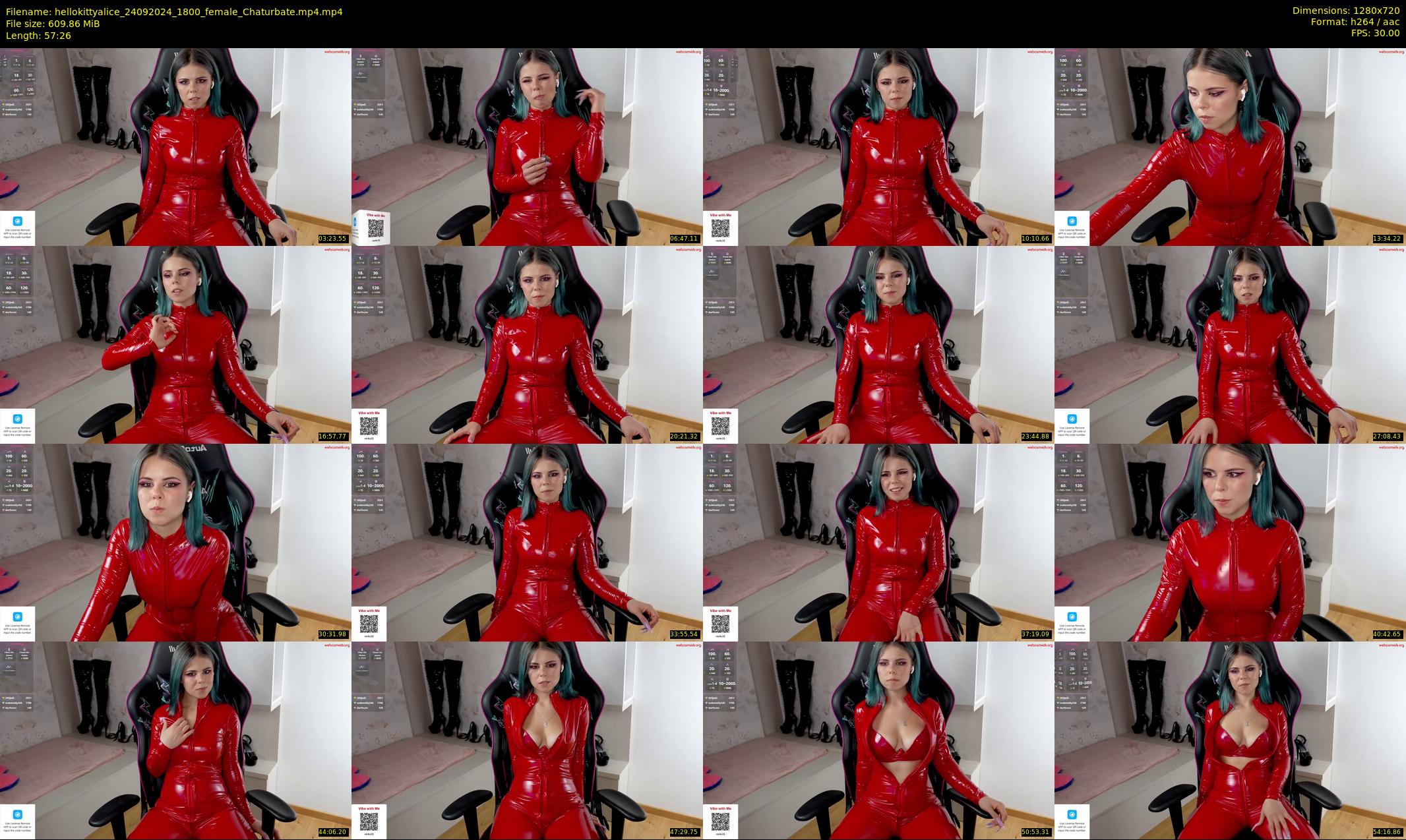 hellokittyalice — 58 minute Chaturbate female cam show recording, 720p, Sep 24, 2024