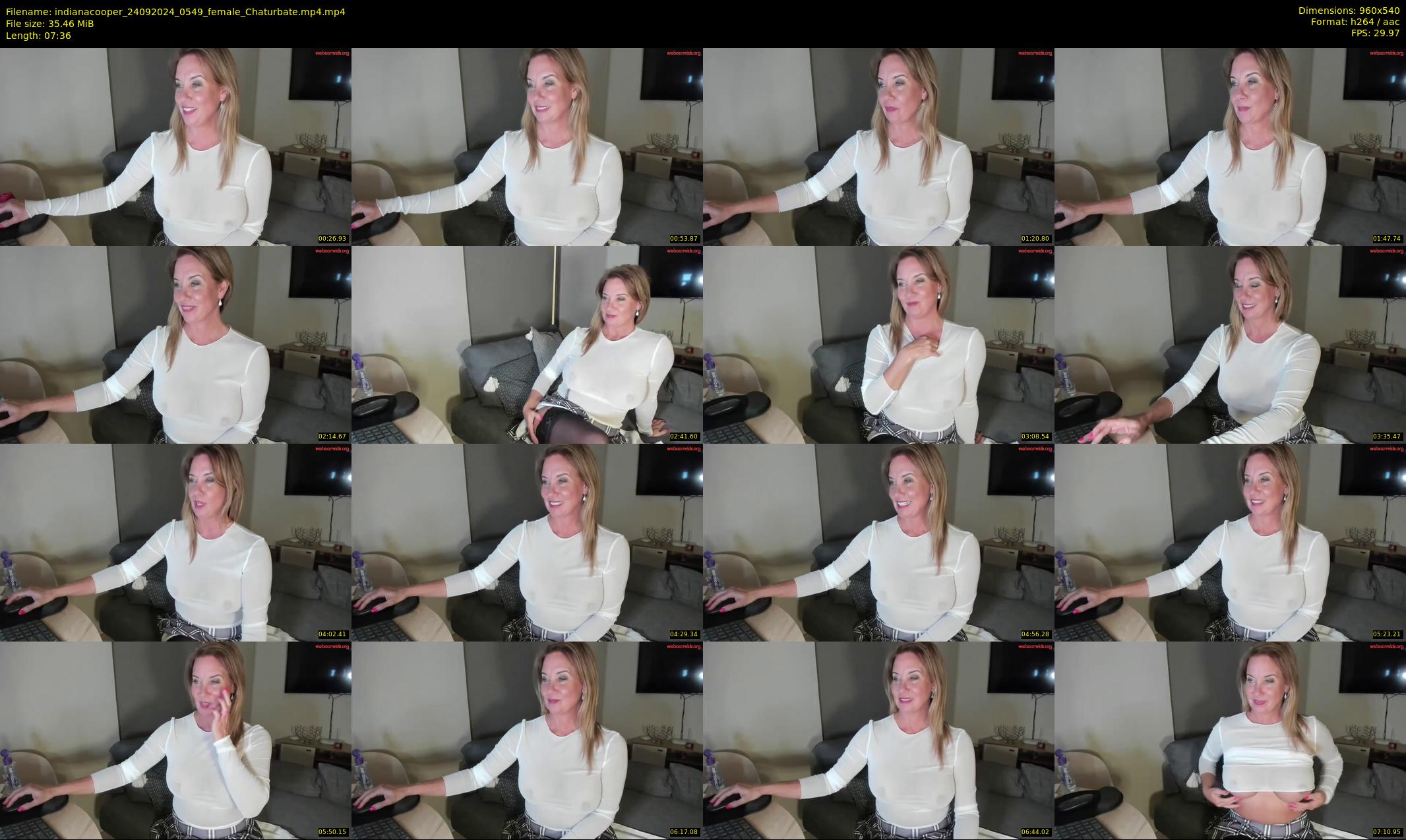 indianacooper — 8 minute Chaturbate female cam show recording, 480p, Sep 24, 2024