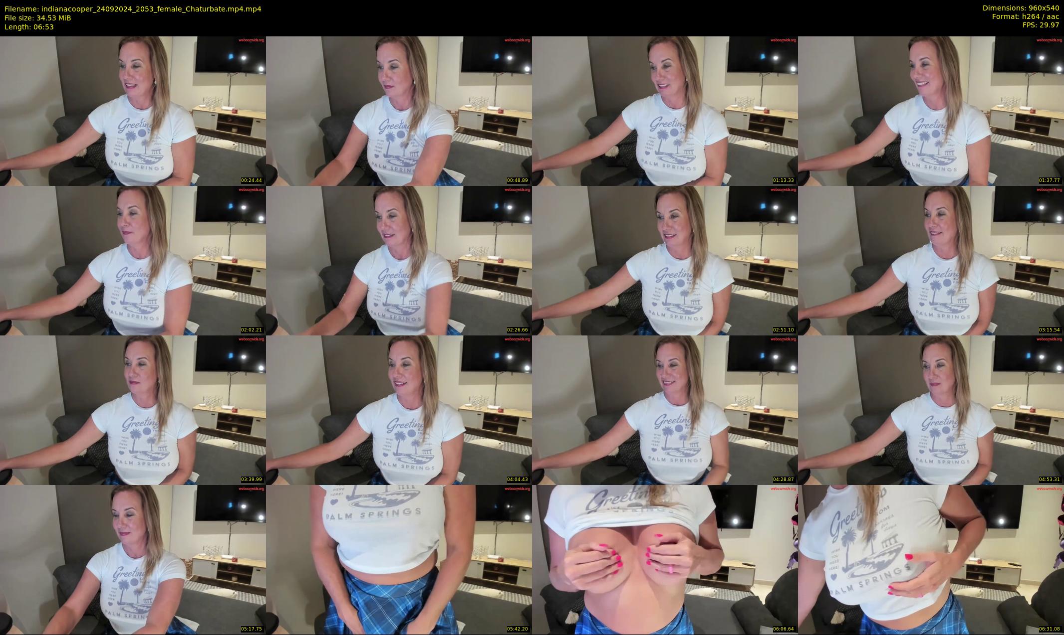 indianacooper — 7 minute Chaturbate female cam show recording, 480p, Sep 24, 2024