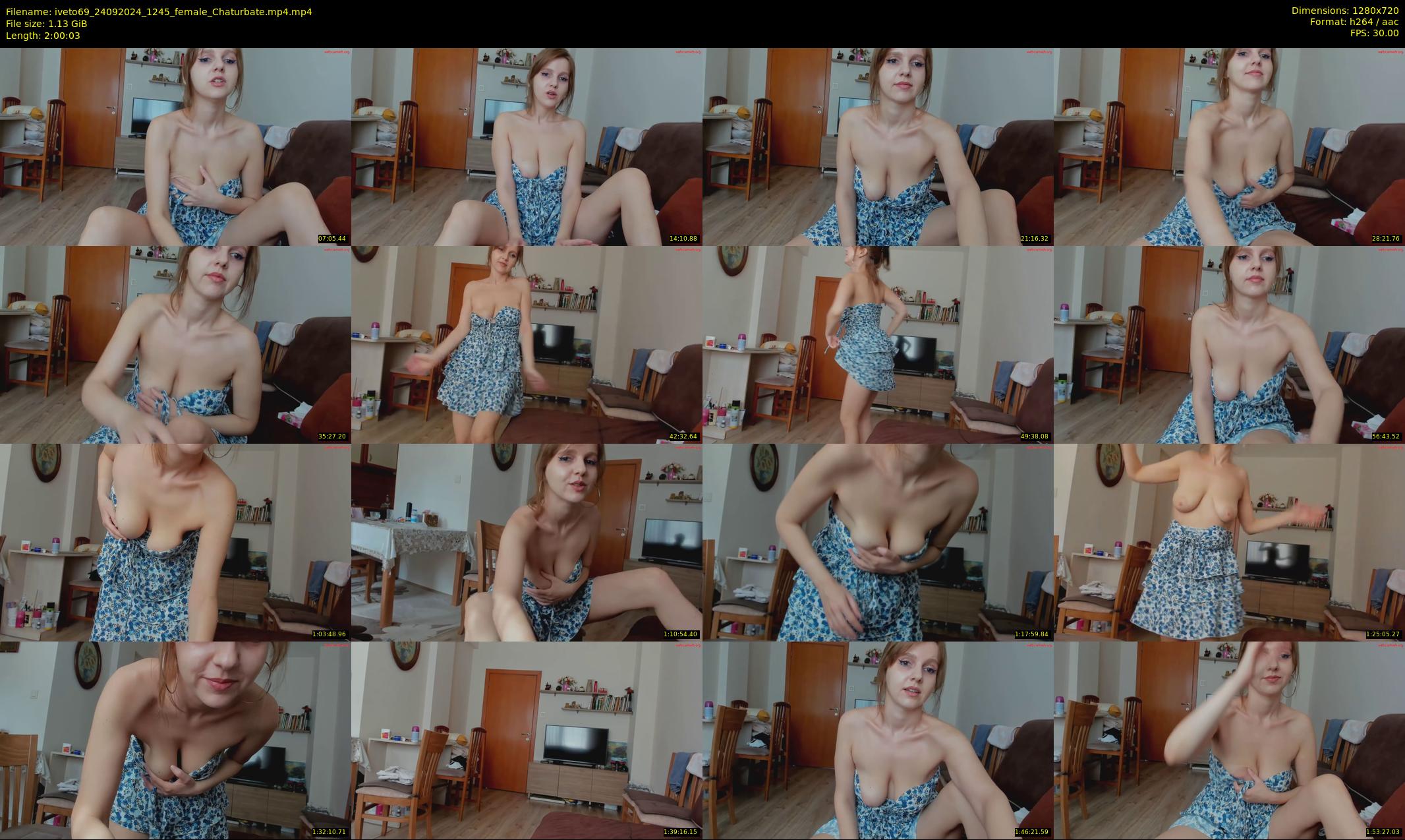 iveto69 — 121 minute Chaturbate female cam show recording, 720p, Sep 24, 2024