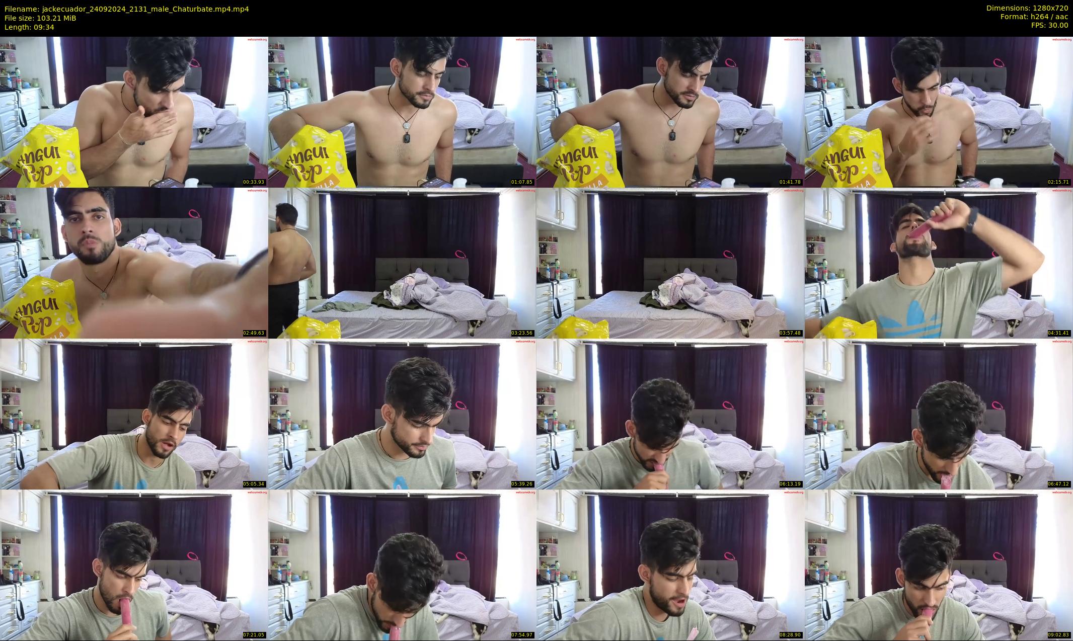 jackecuador — 10 minute Chaturbate male cam show recording, 720p, Sep 24, 2024