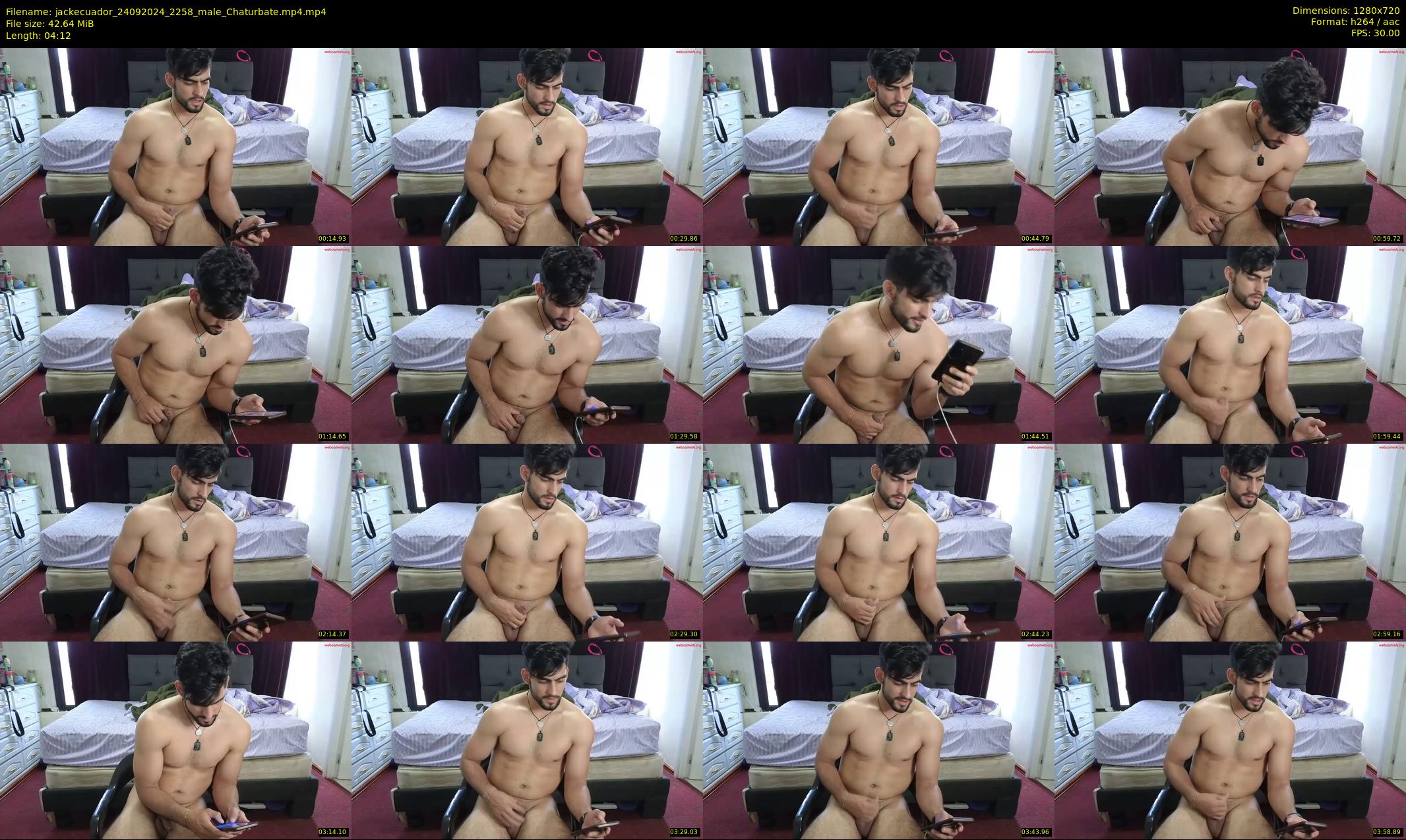 jackecuador — 5 minute Chaturbate male cam show recording, 720p, Sep 24, 2024