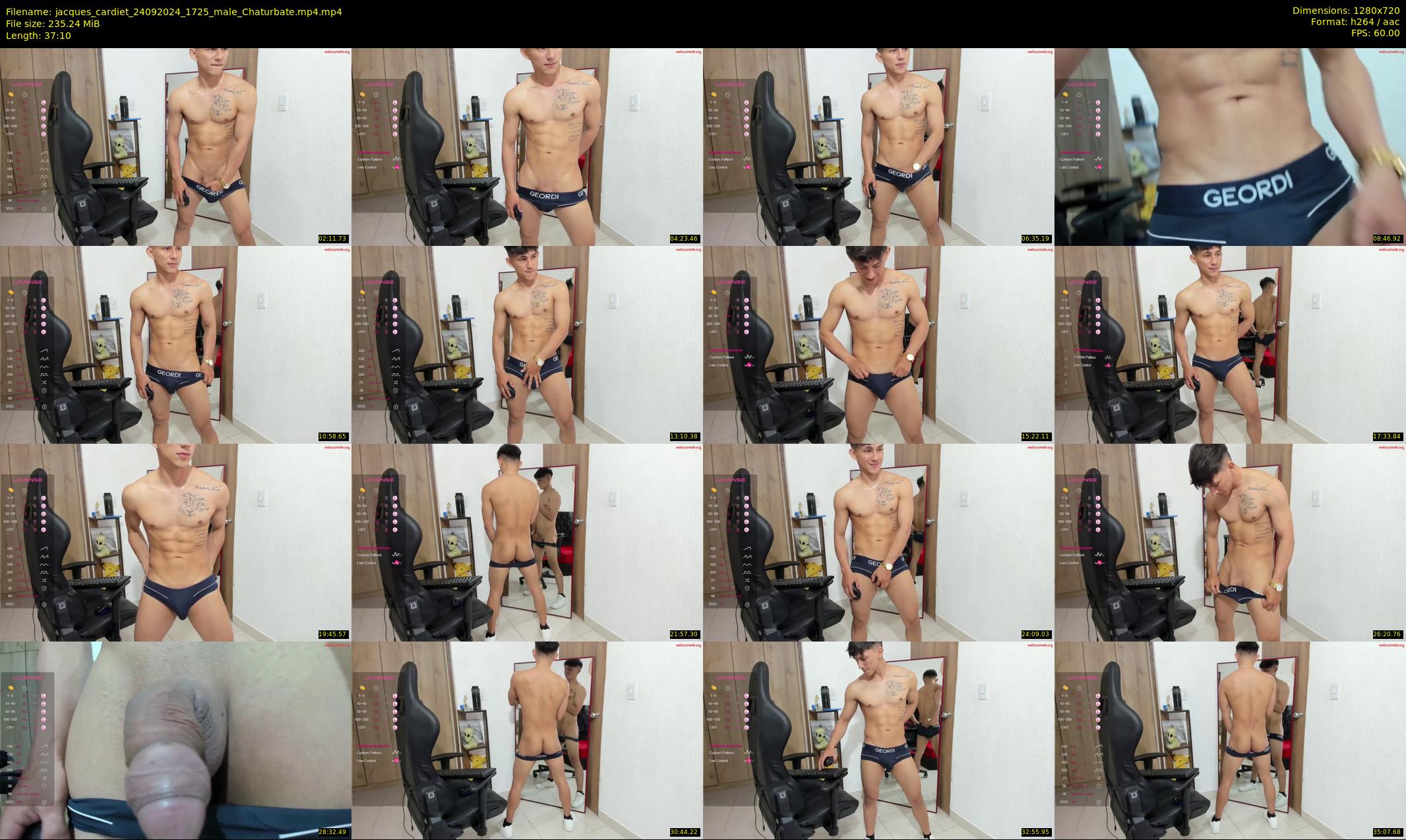 jacques_cardiet — 38 minute Chaturbate male cam show recording, 720p, Sep 24, 2024