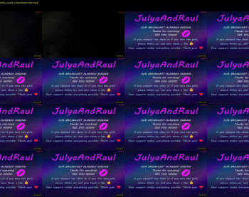 julyaandraul — 5 minute Chaturbate couple cam show recording, 720p, Sep 24, 2024