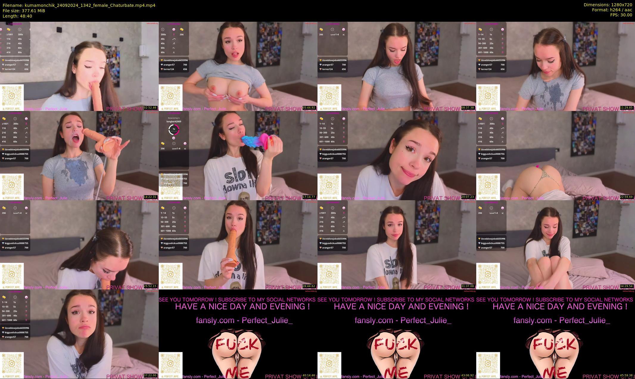 kumamonchik — 49 minute Chaturbate couple cam show recording, 720p, Sep 24, 2024
