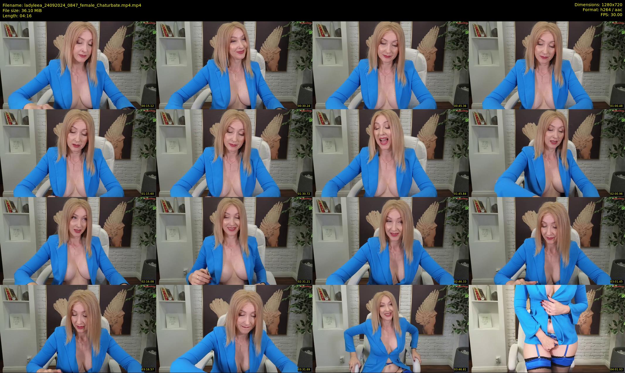 ladyleea — 5 minute Chaturbate female cam show recording, 720p, Sep 24, 2024