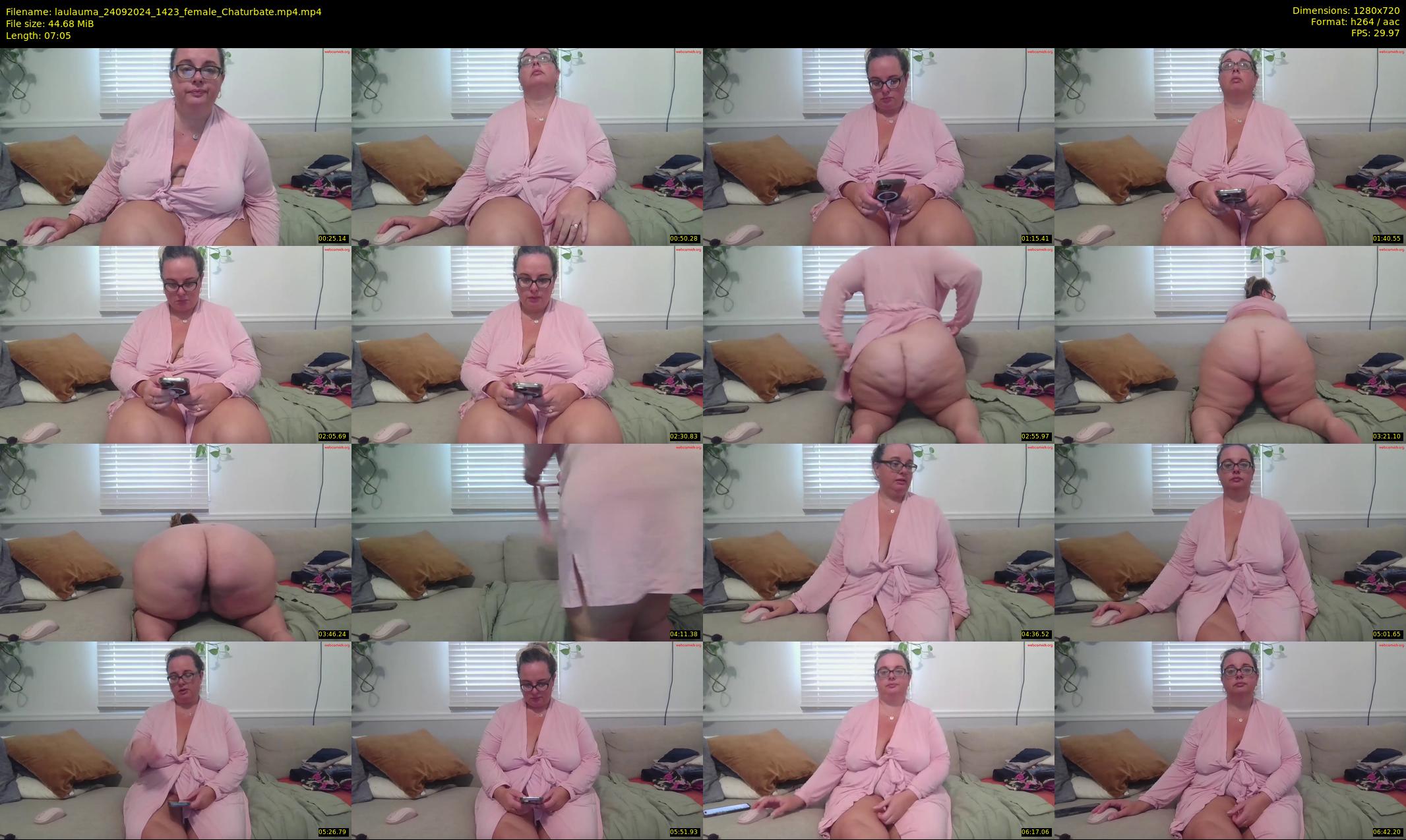 laulauma — 8 minute Chaturbate female cam show recording, 720p, Sep 24, 2024
